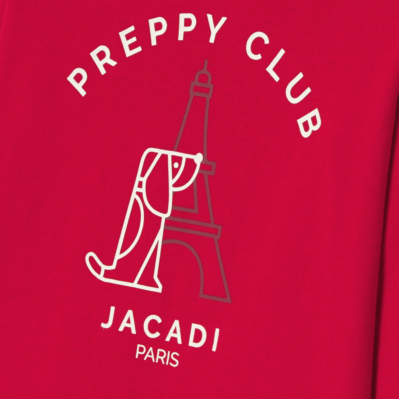 Boy long-sleeved T-shirt - rouge brique