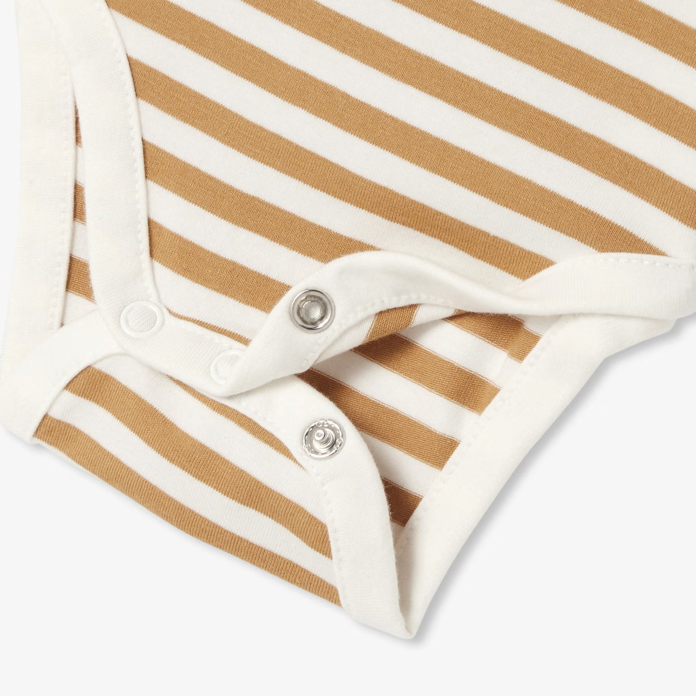 Long-sleeved baby bodysuit - soft white/multico