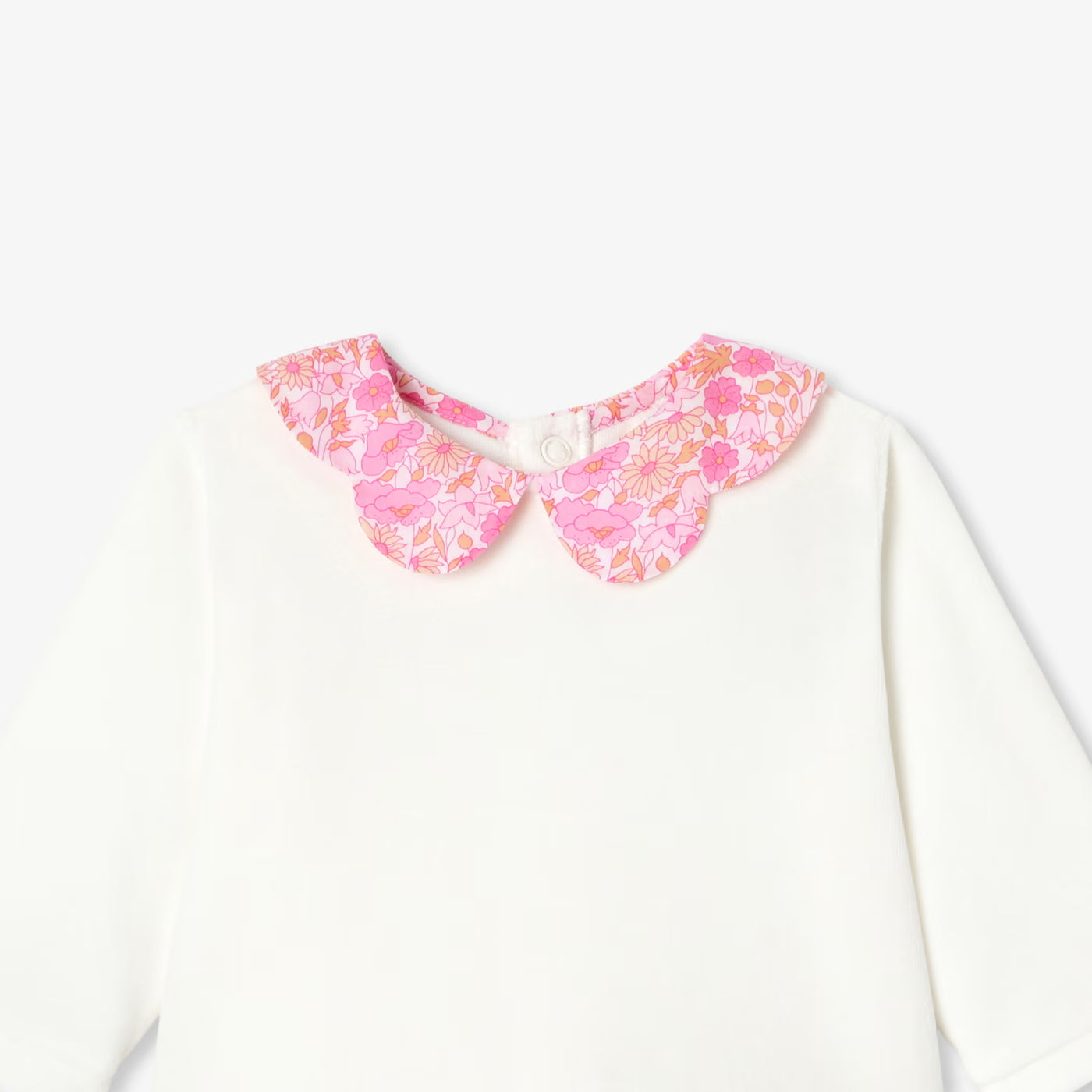 Baby girl comfort set - soft white jacadi