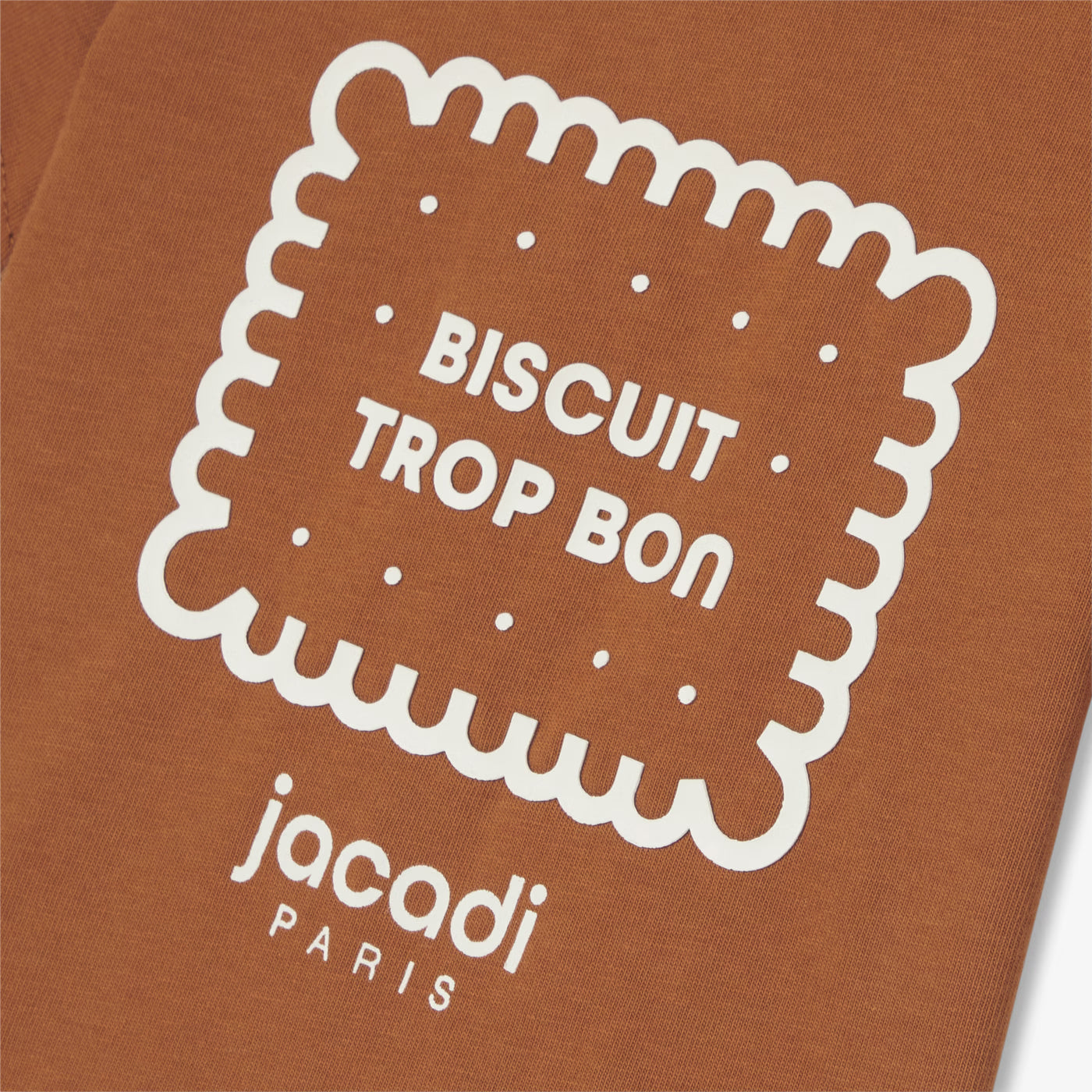 Baby cotton t-shirt - cognac