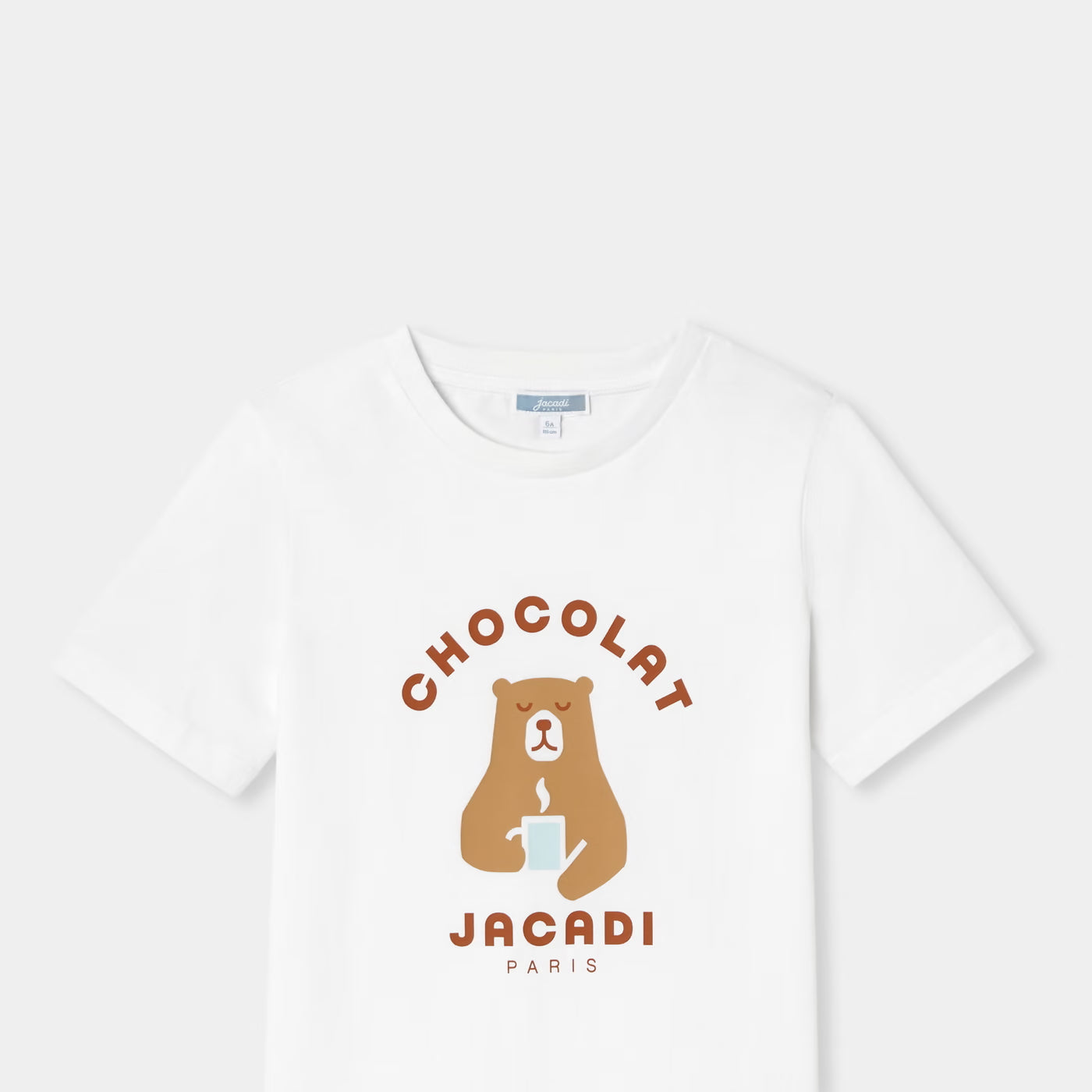 Children's cotton jersey T-shirt - white jacadi