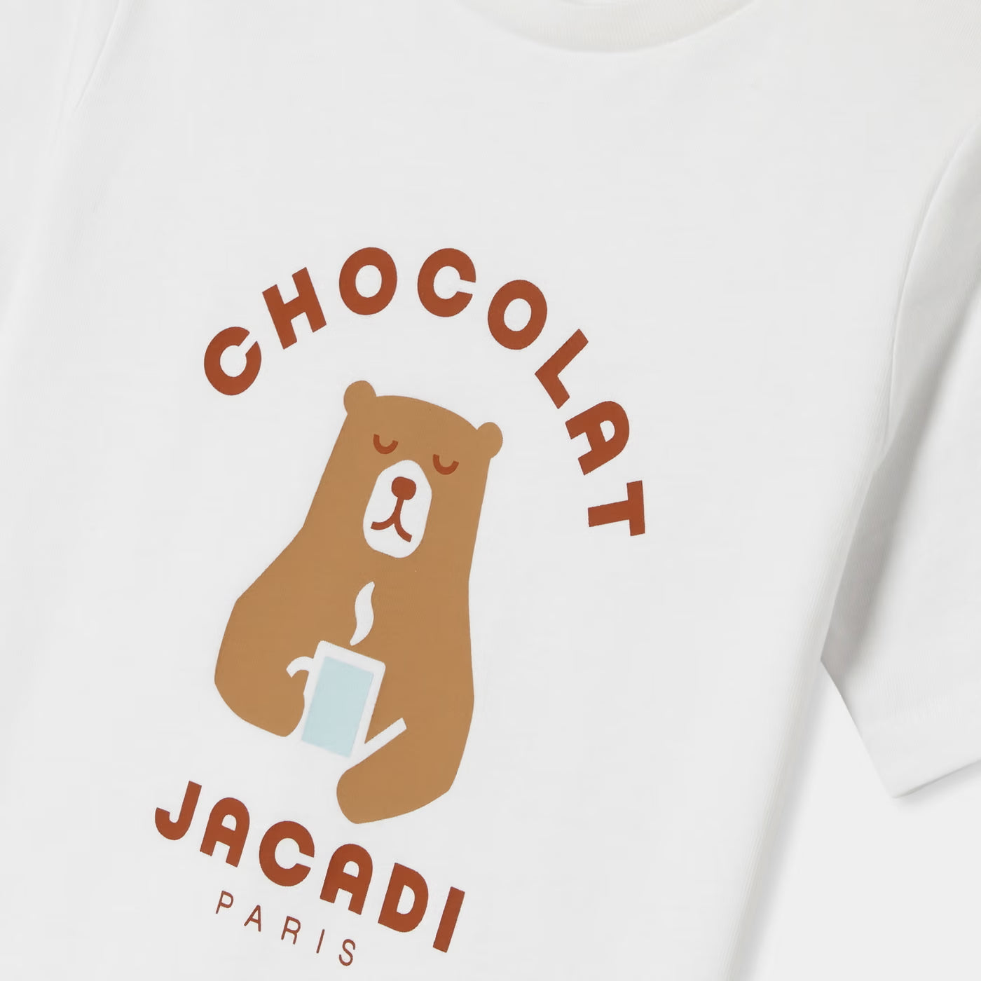 Children's cotton jersey T-shirt - white jacadi
