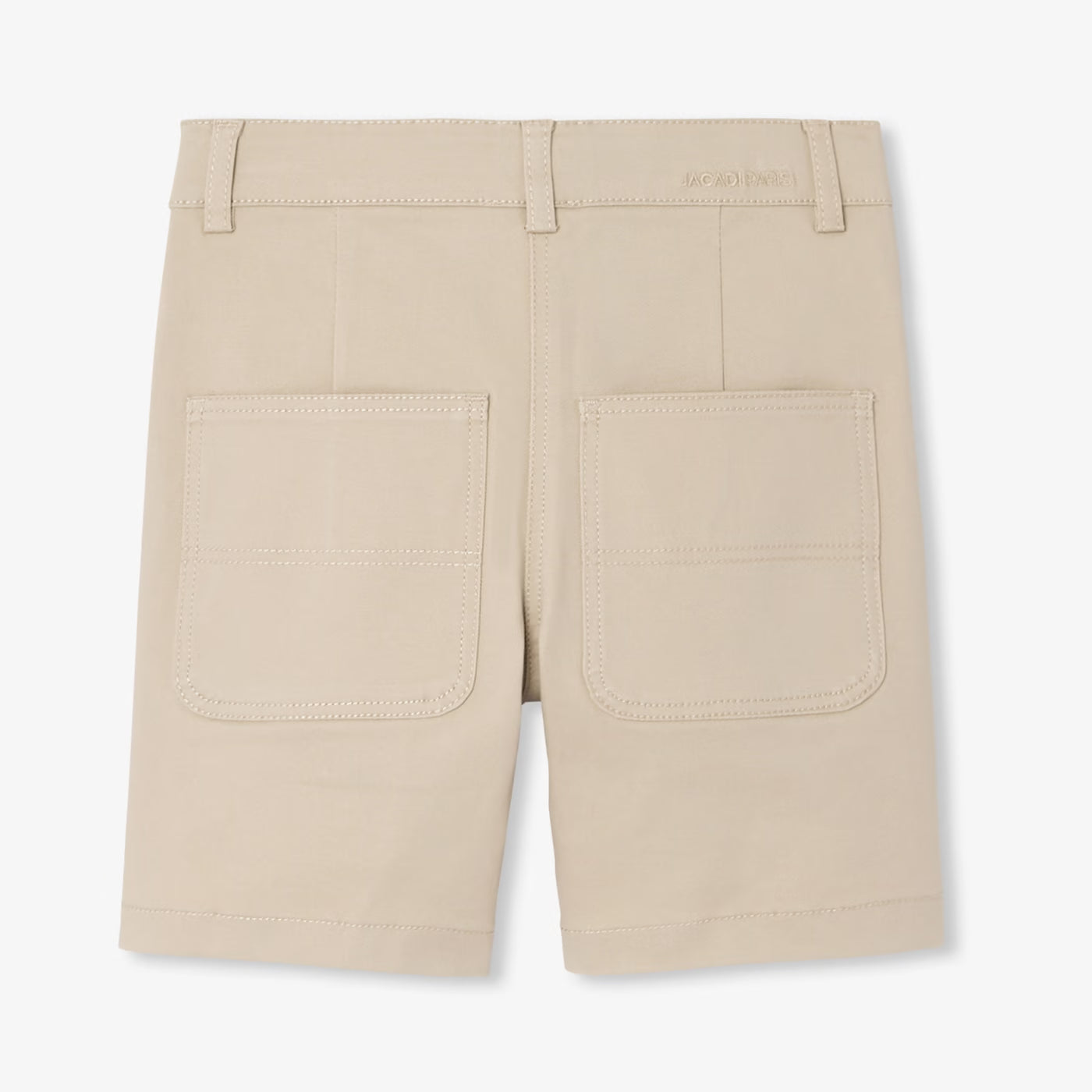 Boys' Bermuda shorts in twill - beige