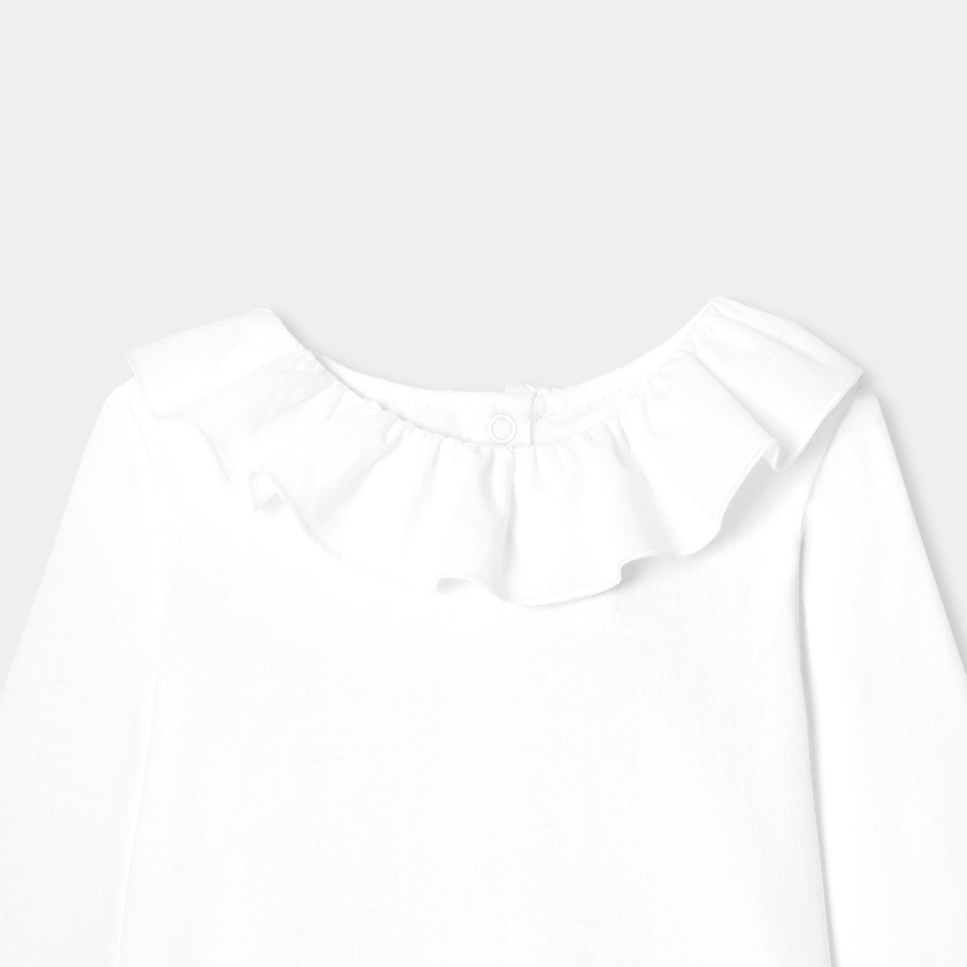 Baby girl cotton T-shirt - blanc jacadi
