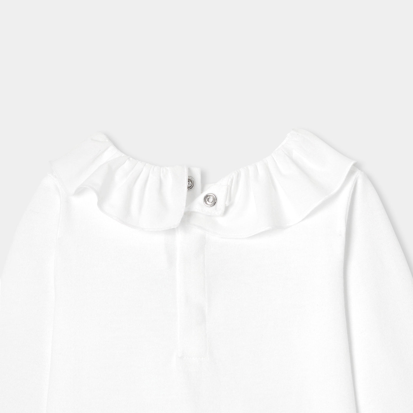 Baby girl cotton T-shirt - blanc jacadi