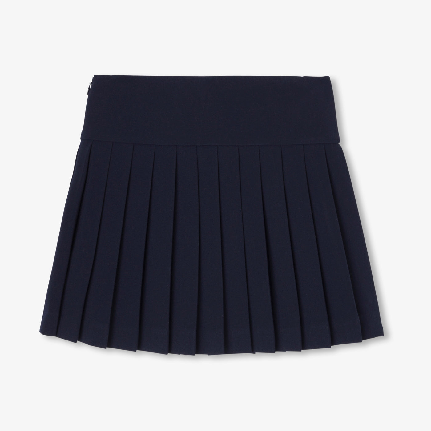 Girl pleated crepe skirt - marine jacadi