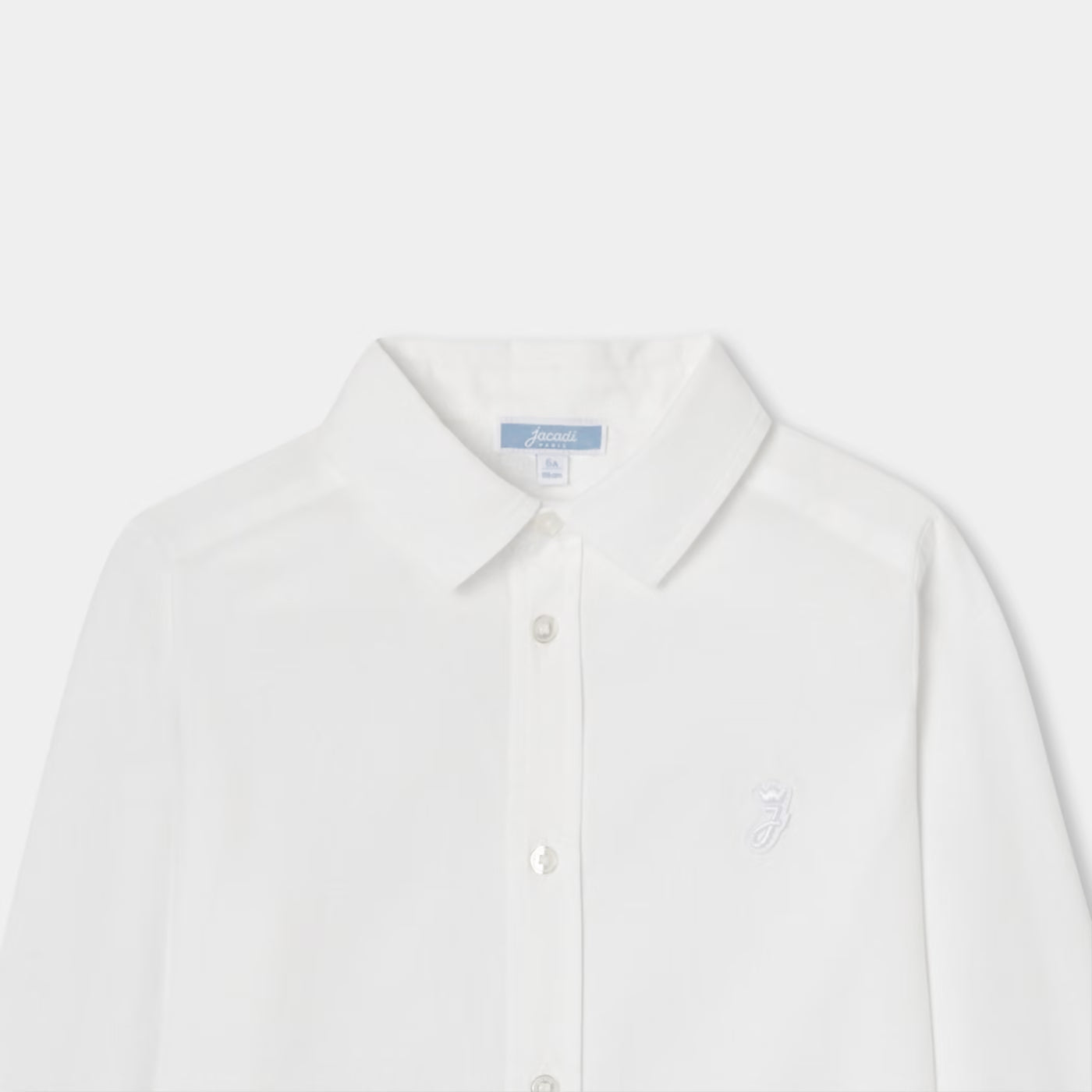 Jacadi white Oxford cotton boy's shirt