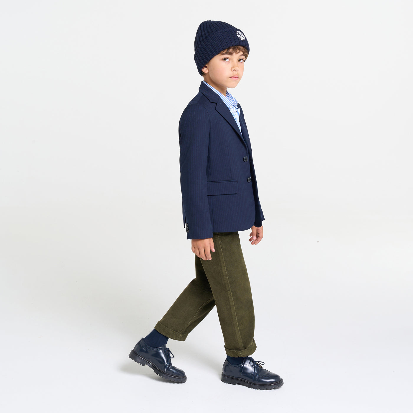 Boy corduroy pants - kaki