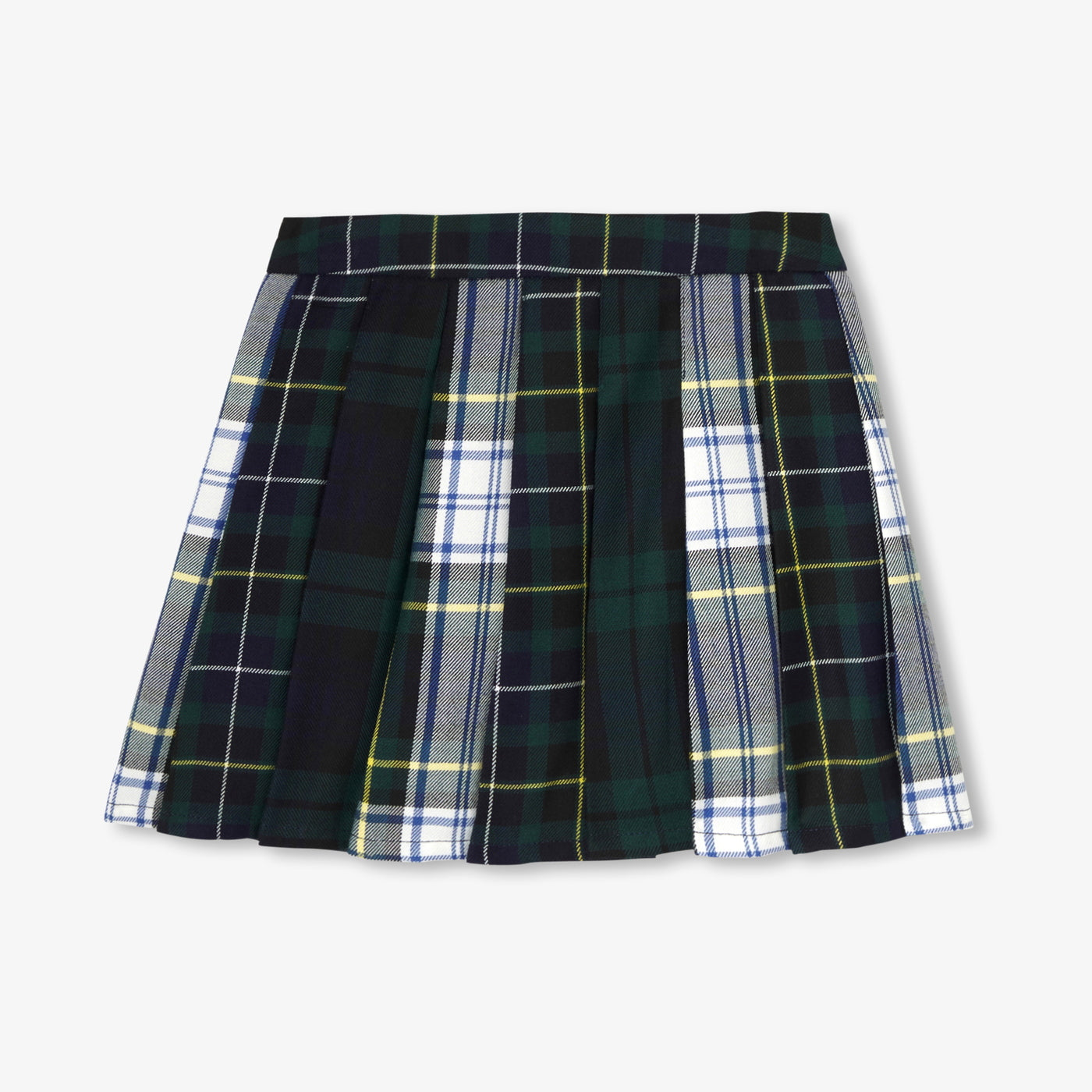 Girl tartan skirt - multico