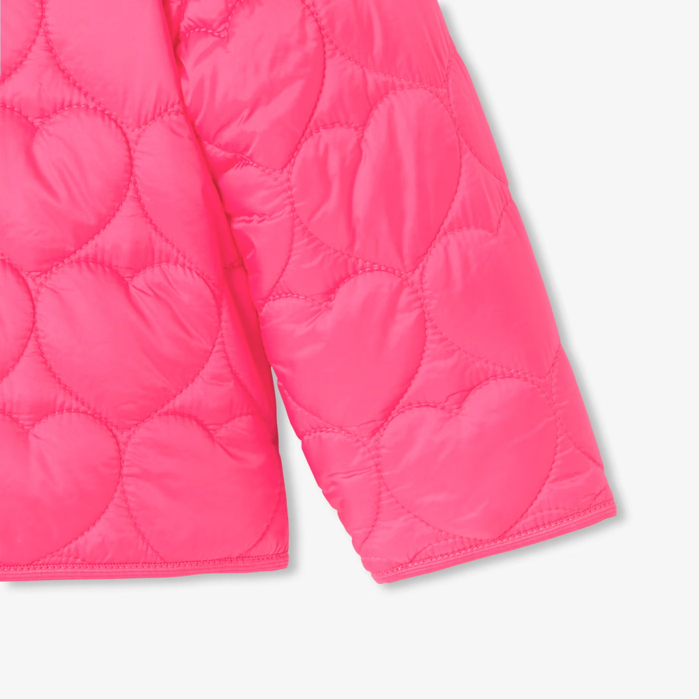 Girl lightweight padded jacket - rose bubble