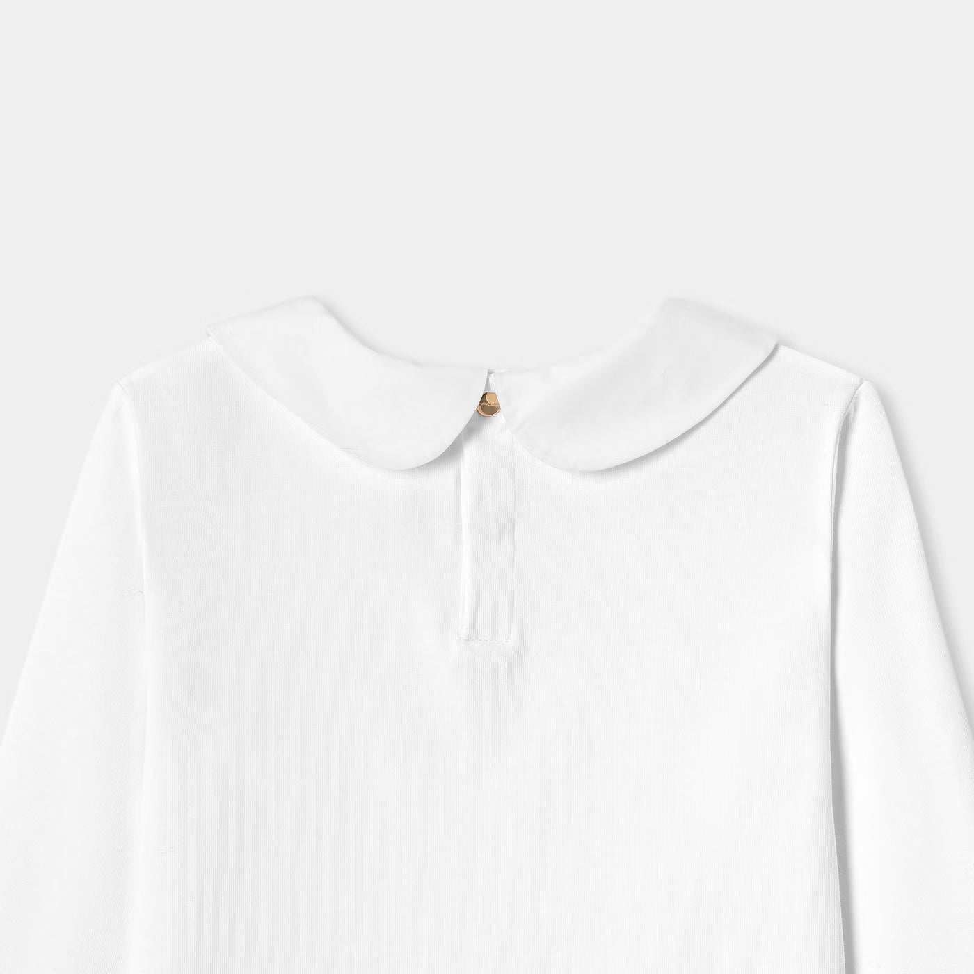 Girl long-sleeved T-shirt - blanc jacadi