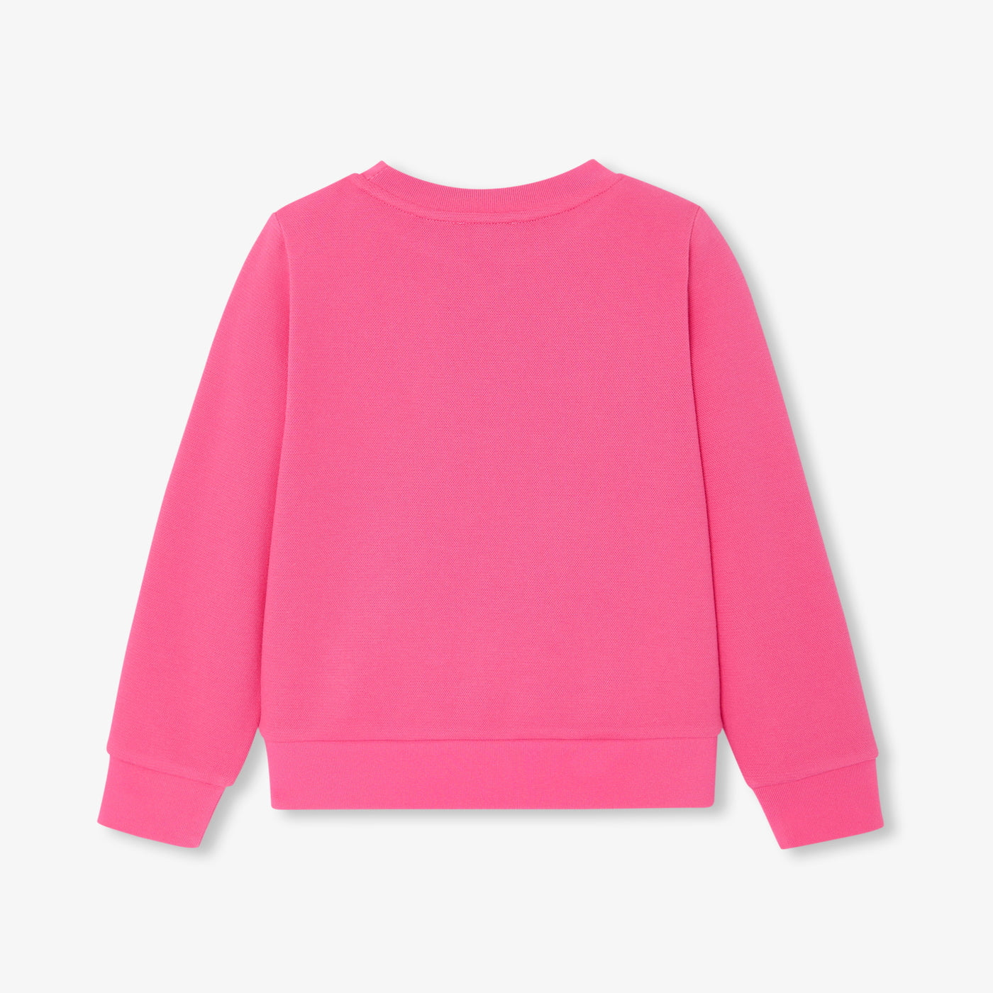 Girl fleece sweater - fuschia clair
