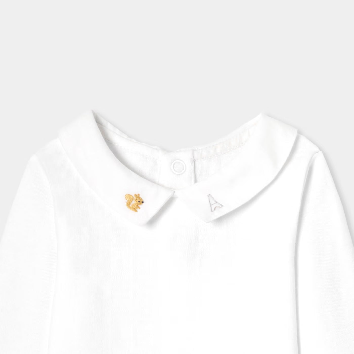Baby boy long-sleeved bodysuit - blanc jacadi
