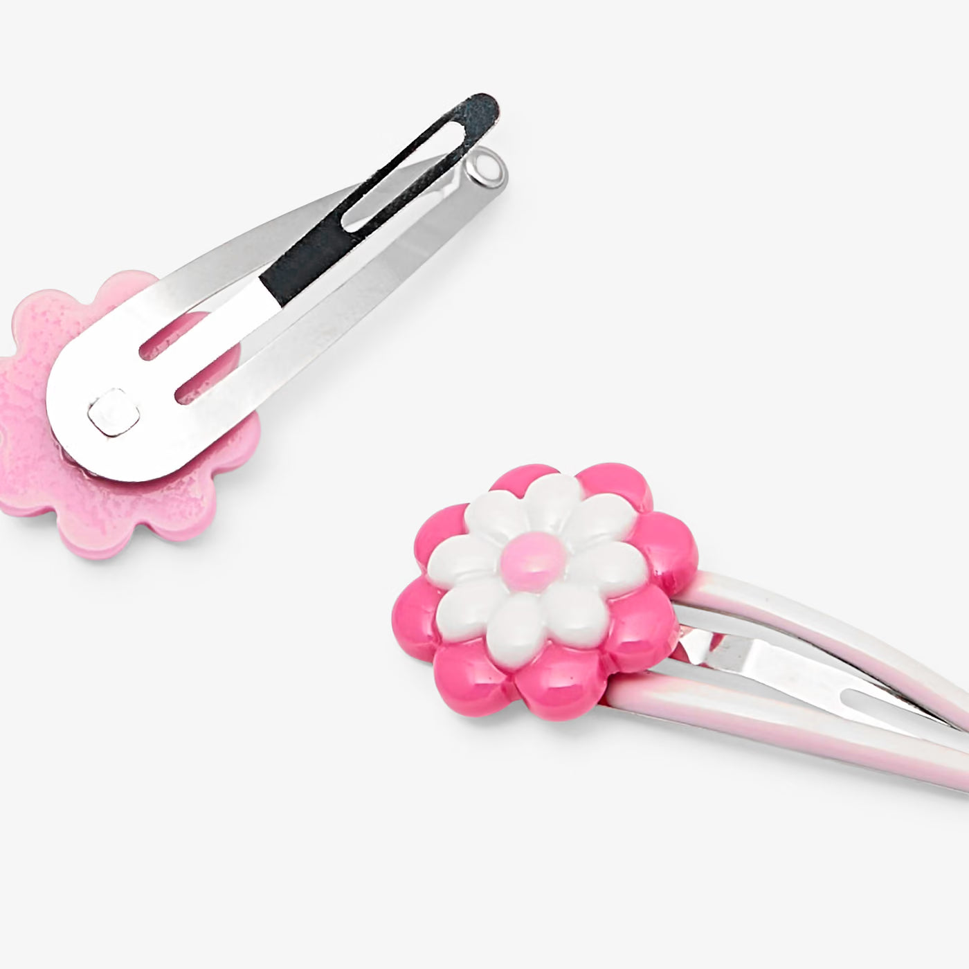 Baby girl barrette duo - pink/multicolor