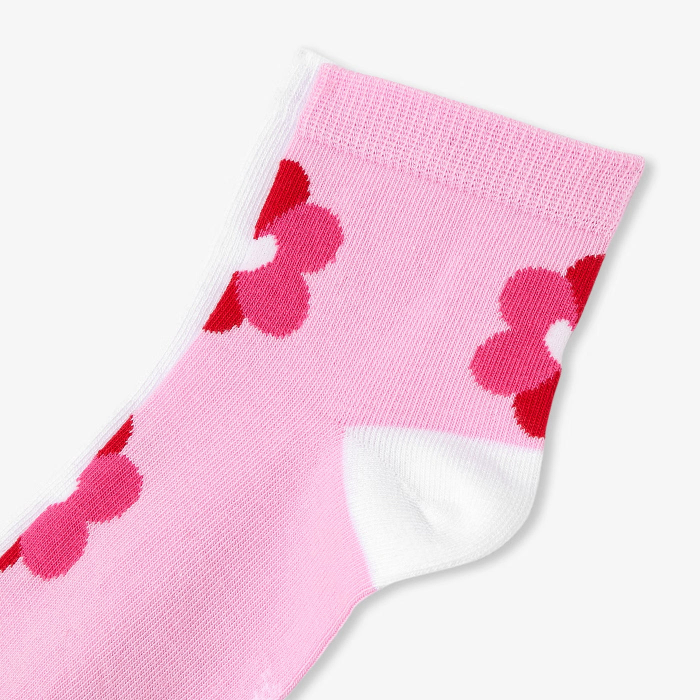 Pair of girls' socks - pink/white