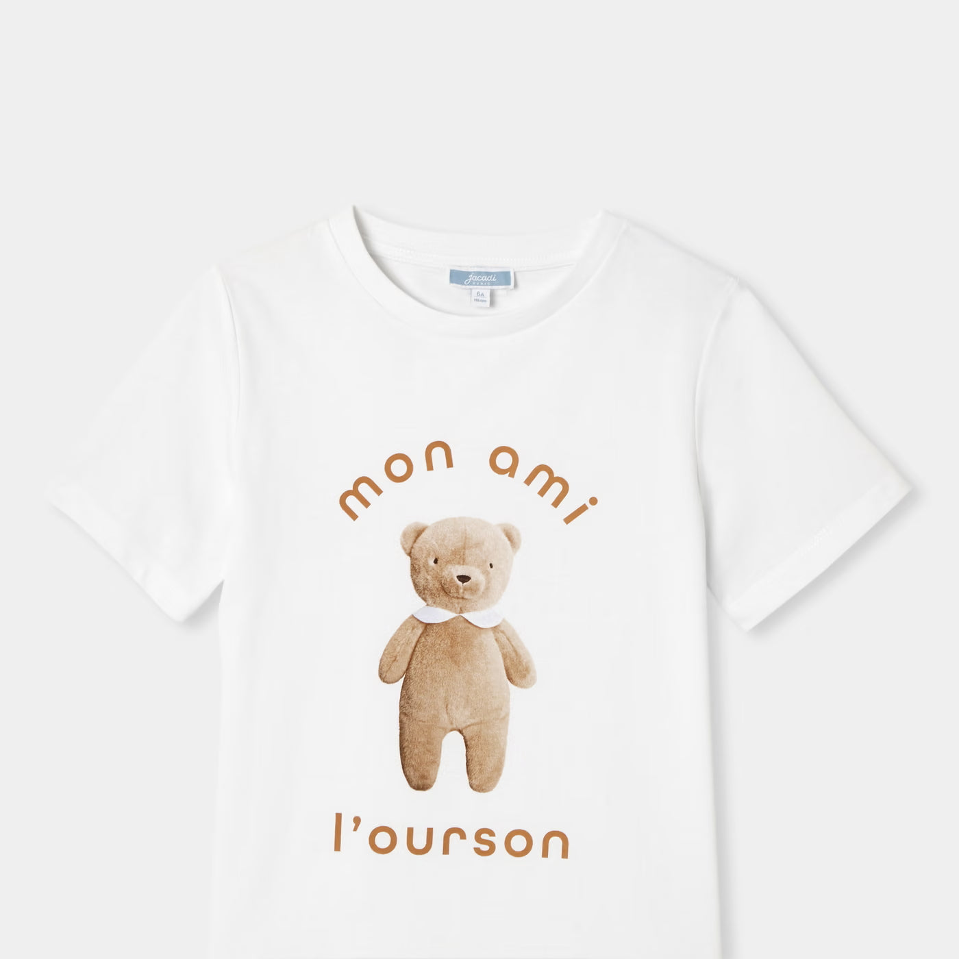 Children's cotton T-shirt - white jacadi