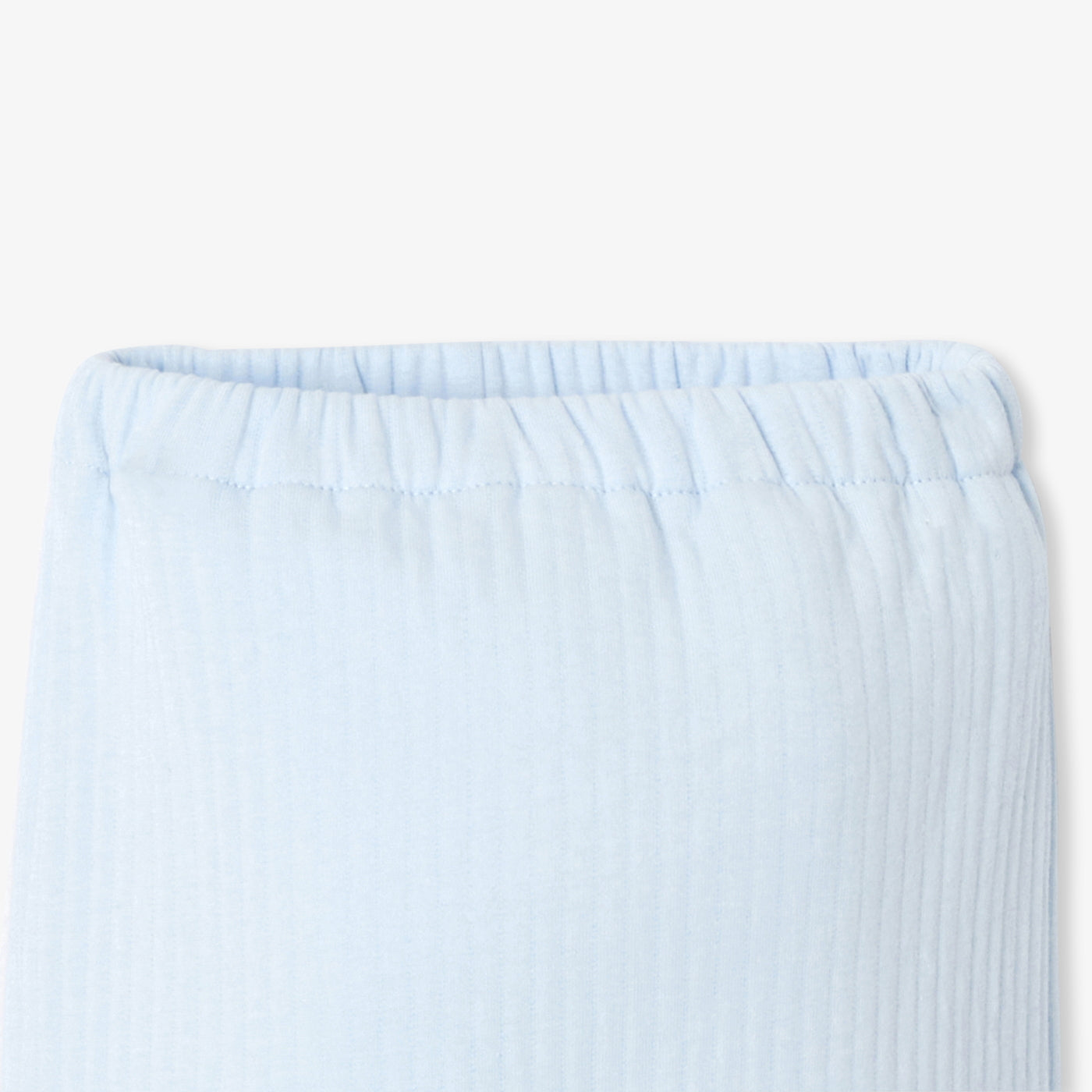 Baby boy comfort set in double-sided jersey - bleu pale