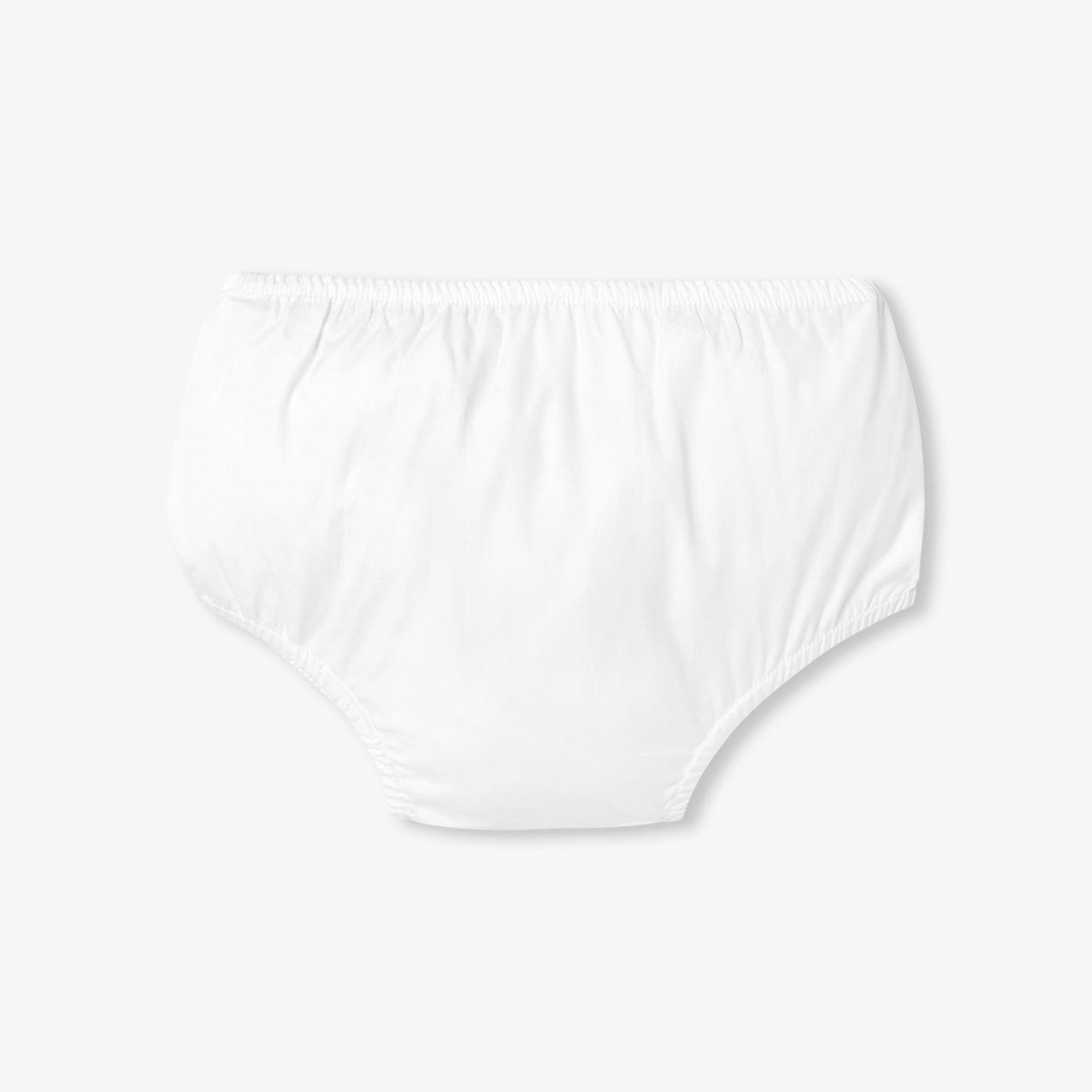 Baby girl dress in cotton poplin - blanc/multico