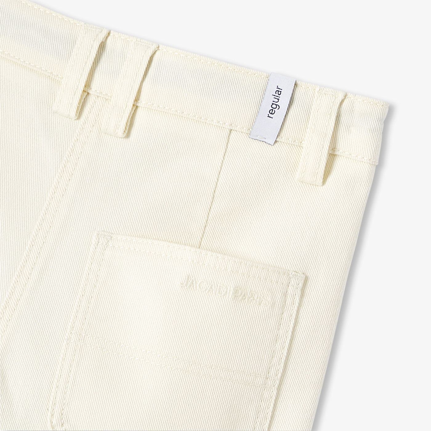 Boy twill chino pants - ecru