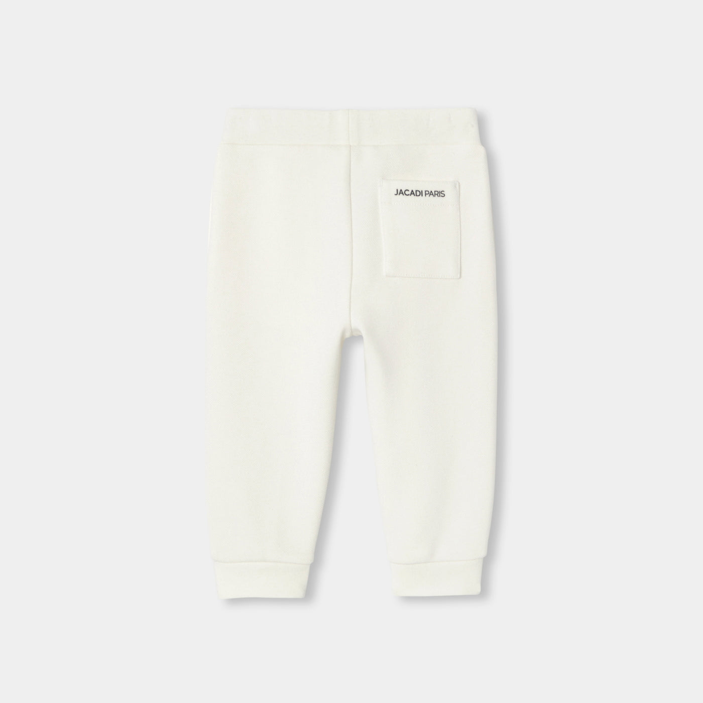Baby jpiqué joggers - blanc doux jacadi