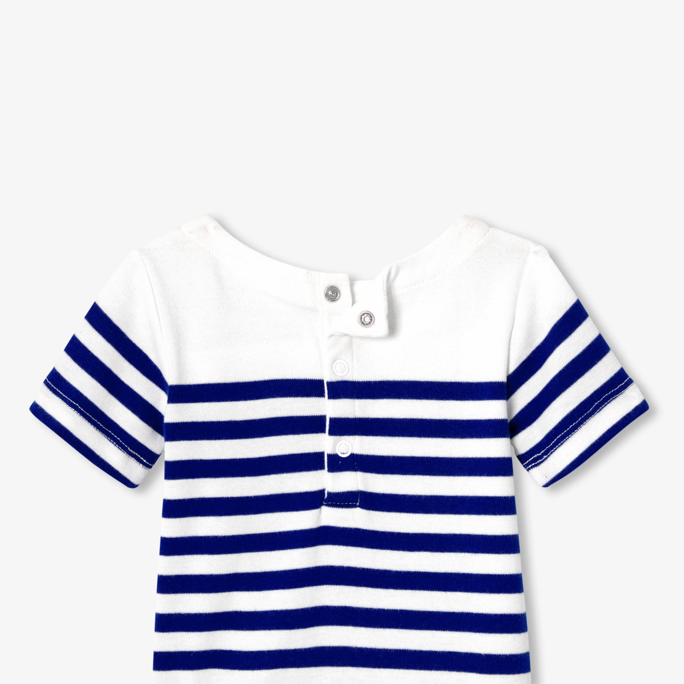 Baby boy sailor bodysuit - blanc/bleu