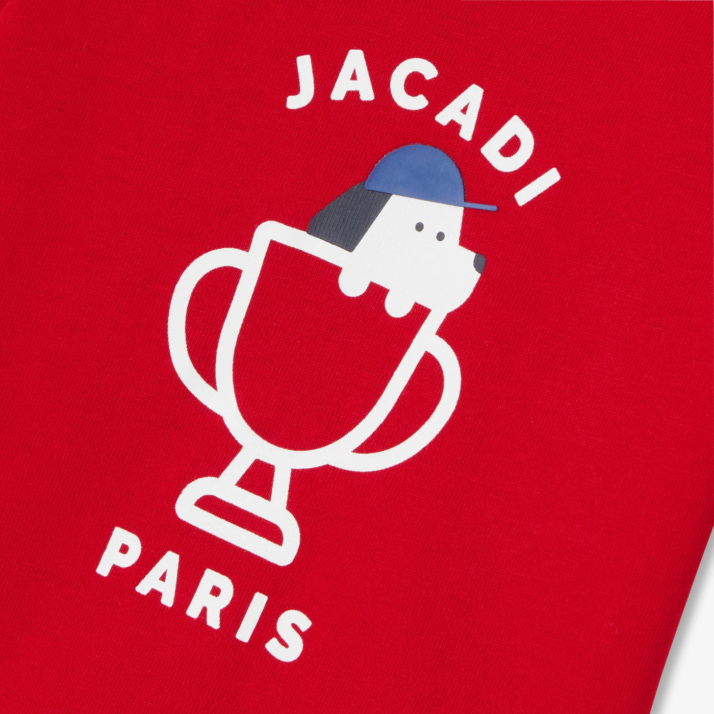 Baby boy short-sleeved cotton T-shirt - rouge brique