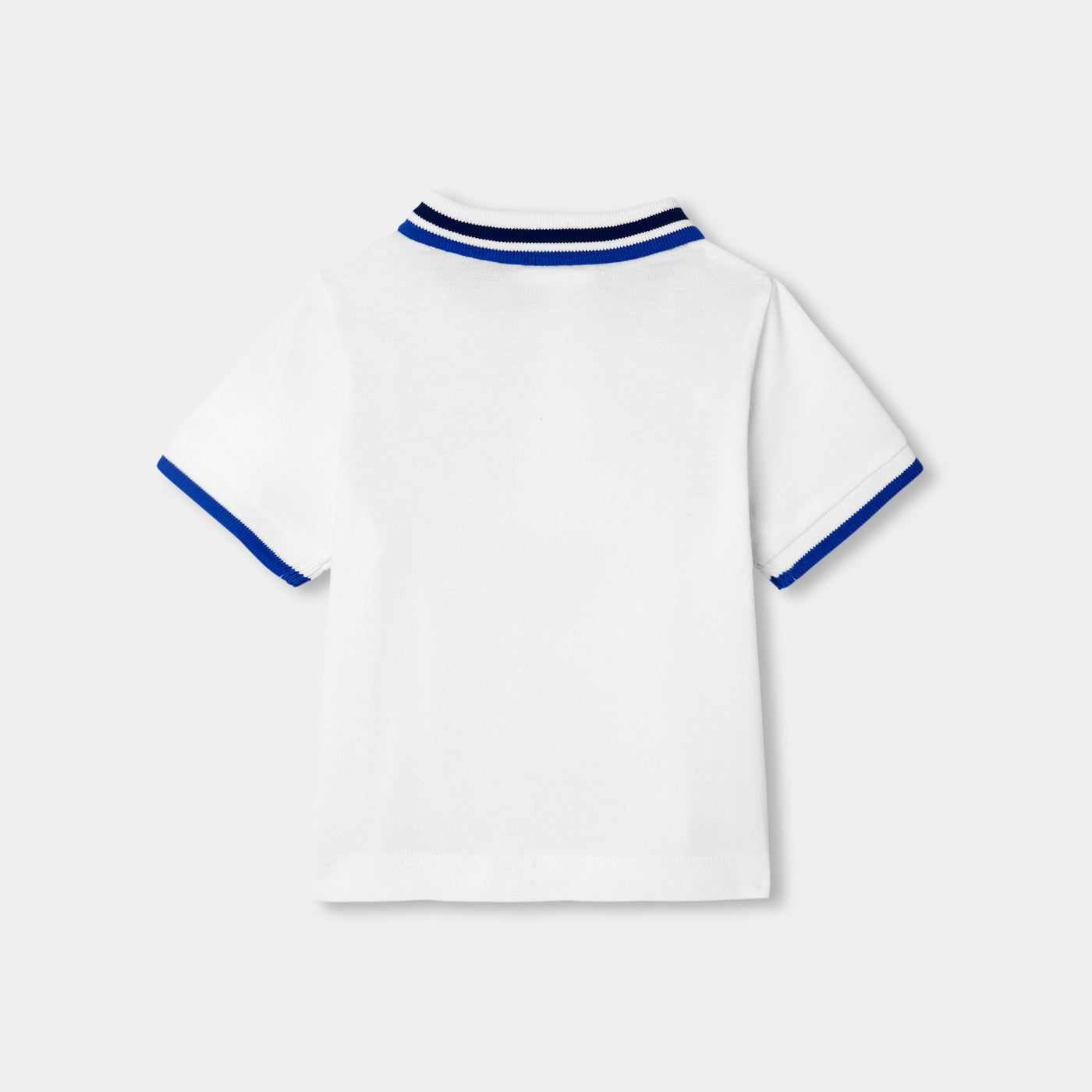 Baby boy short-sleeved polo shirt - blanc jacadi
