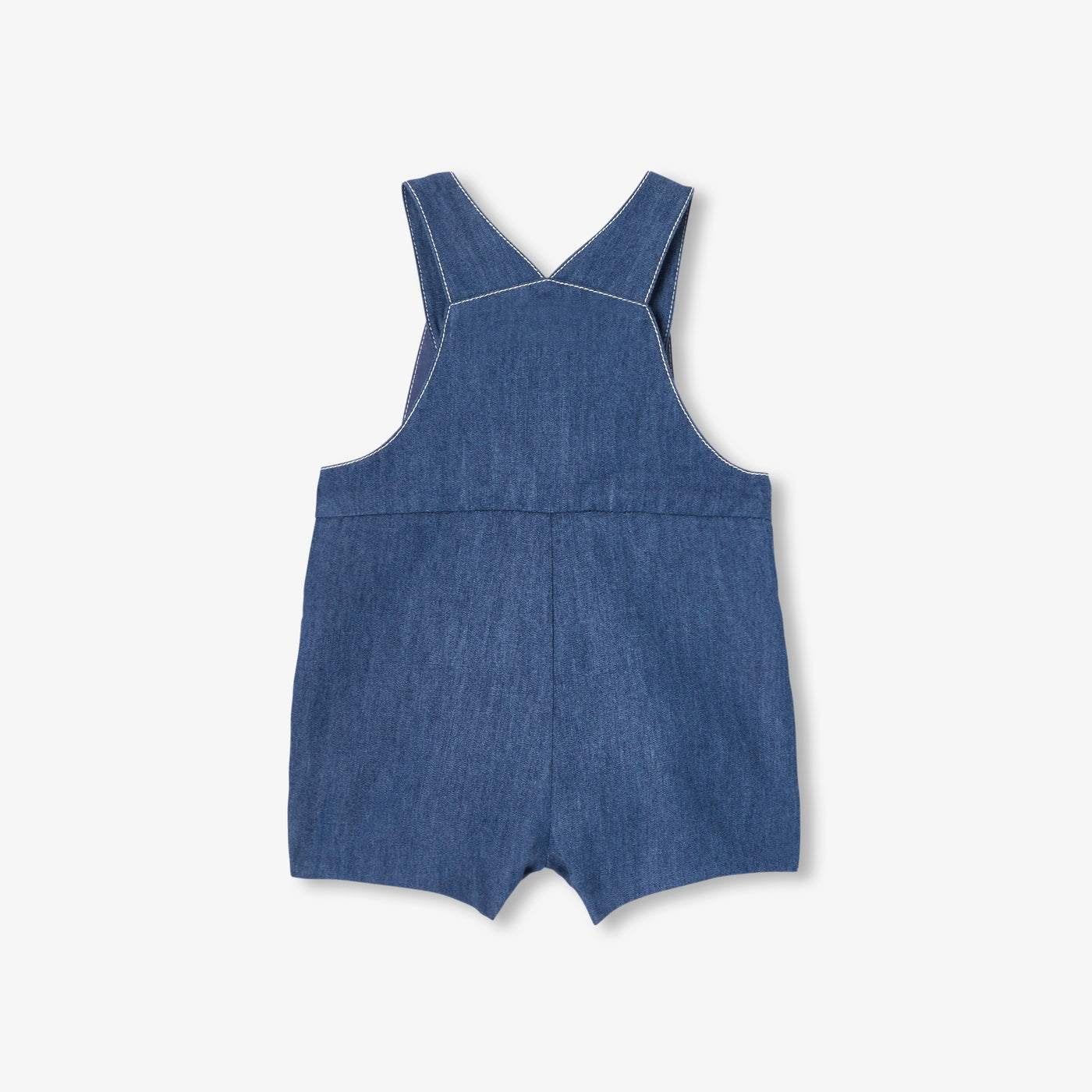 Baby soft denim dungarees - denim fonce
