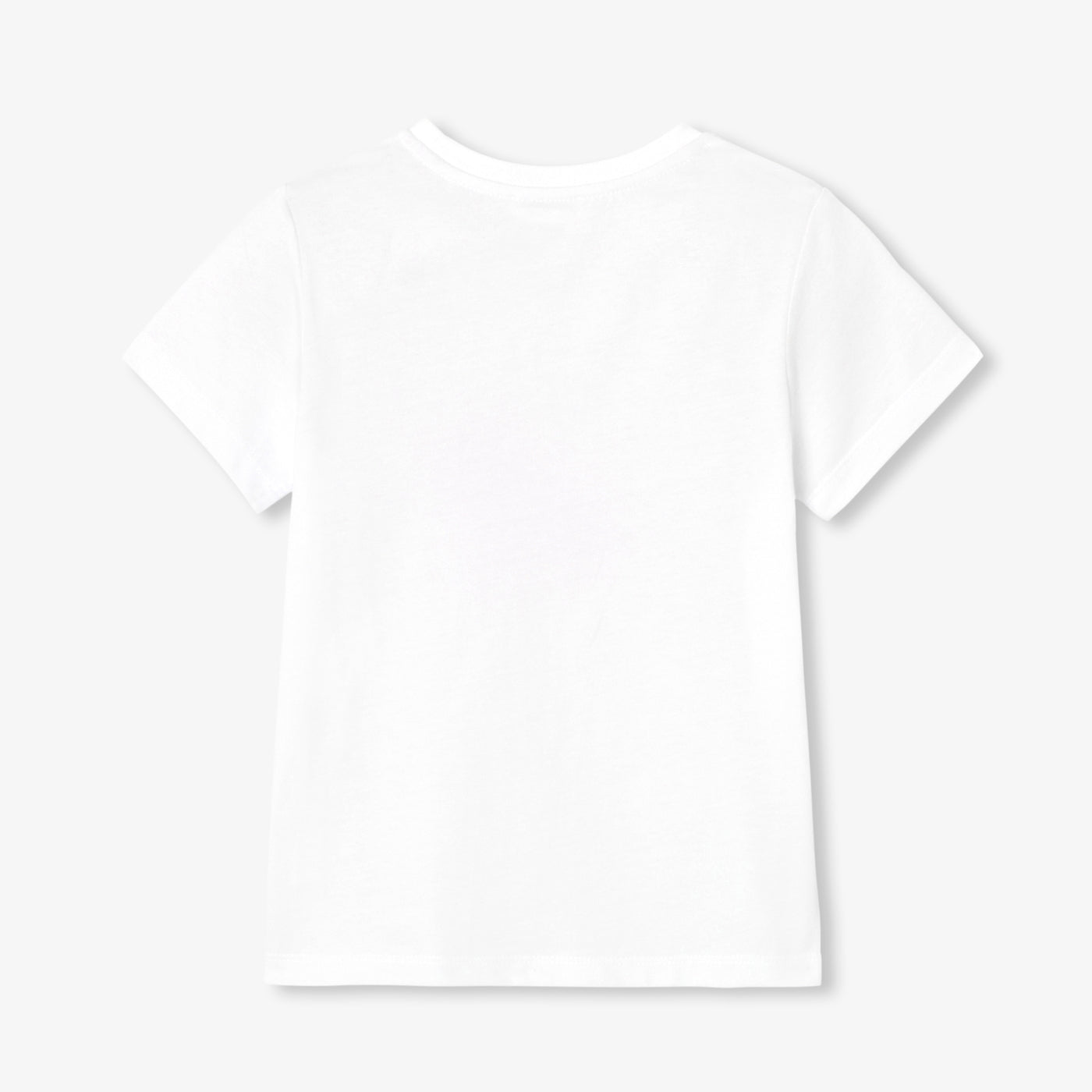 Girl short-sleeved T-shirt - blanc jacadi