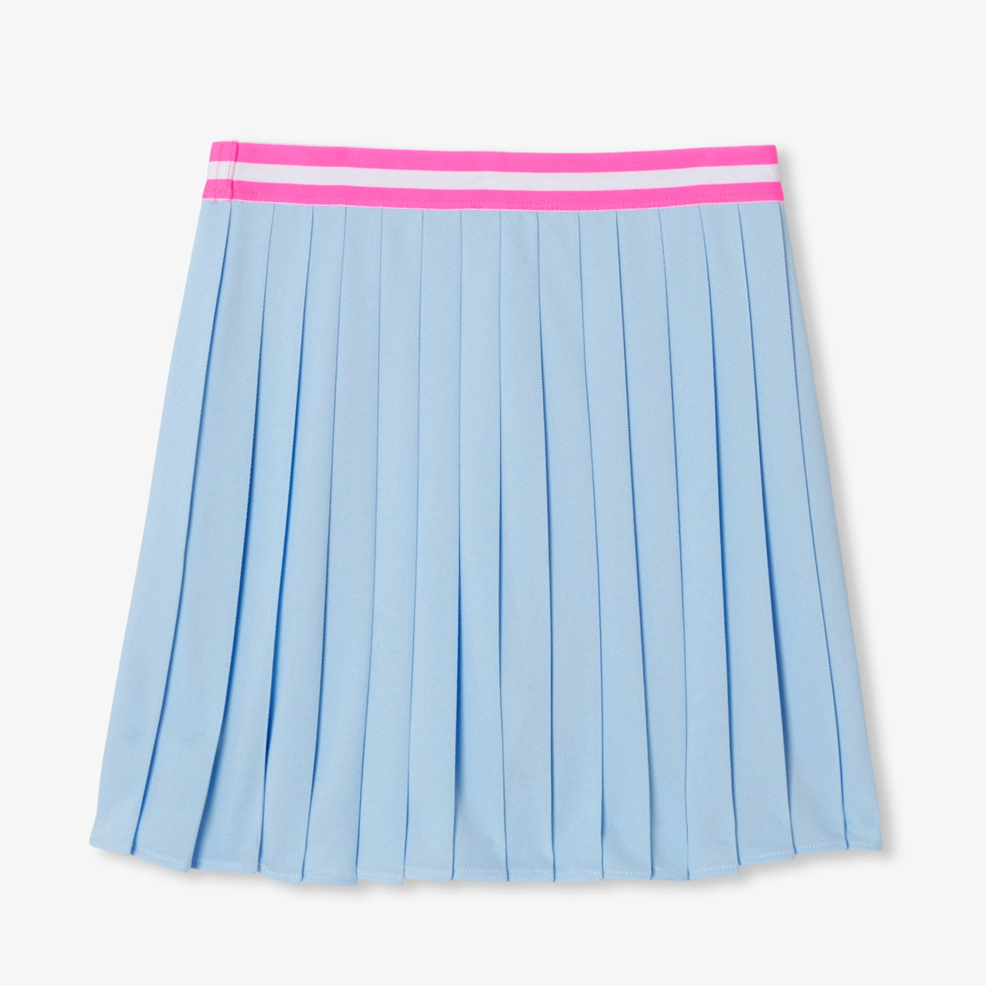 Girl piqué knit pleated skirt - nuage