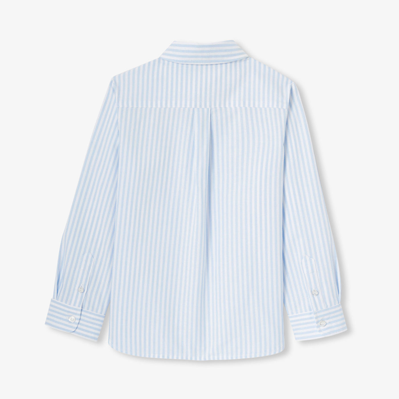 Baby boy cotton jumper - bleu pale