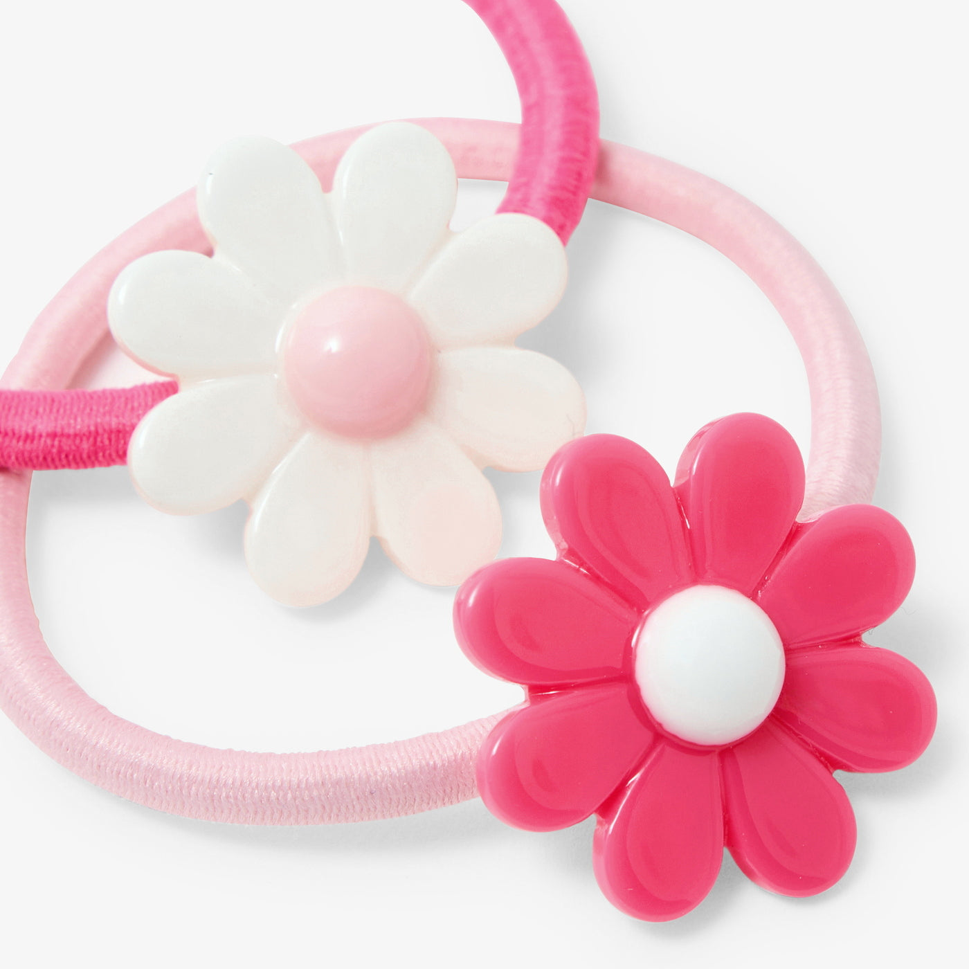 Girl elastic hair ties - multico