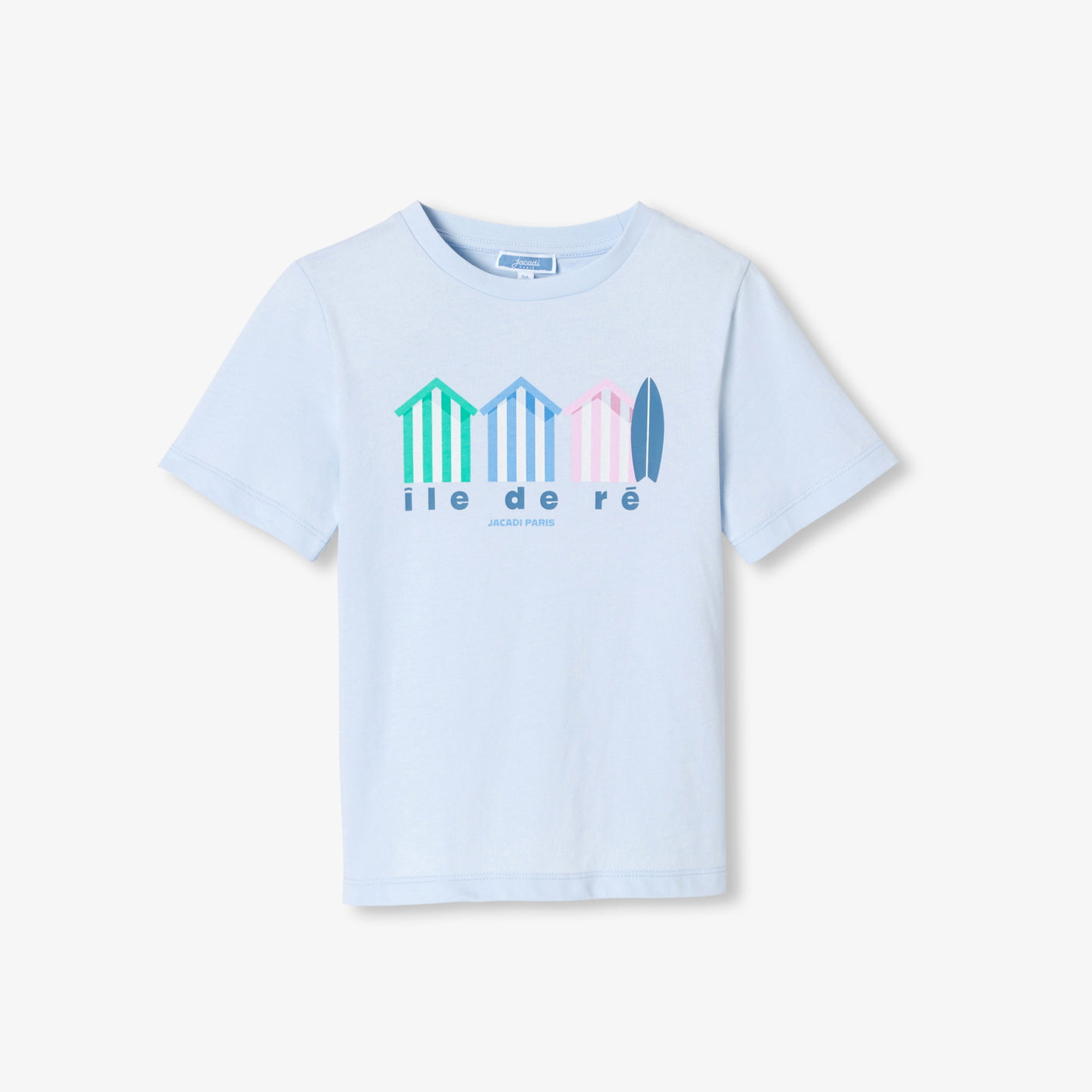 Child cotton T-shirt - bleu glacier
