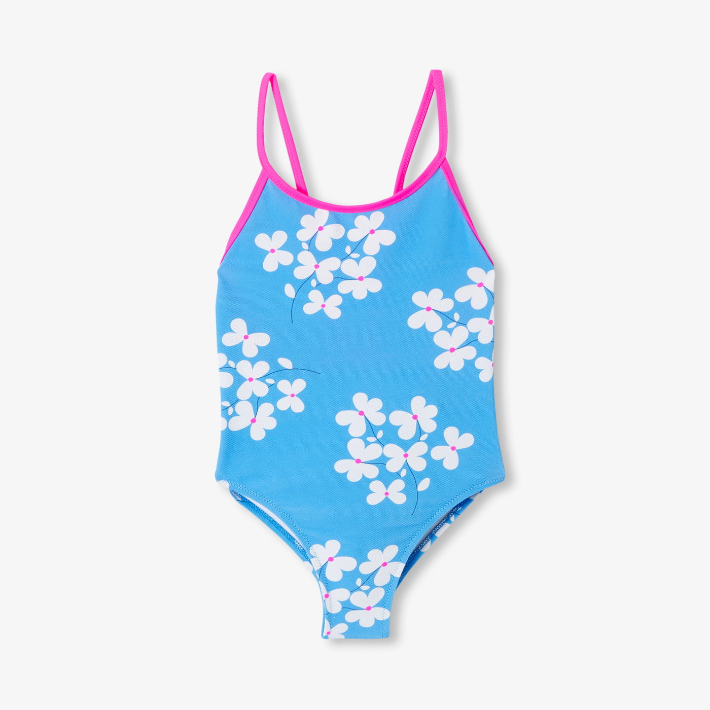 Girl one-piece swimsuit - multico