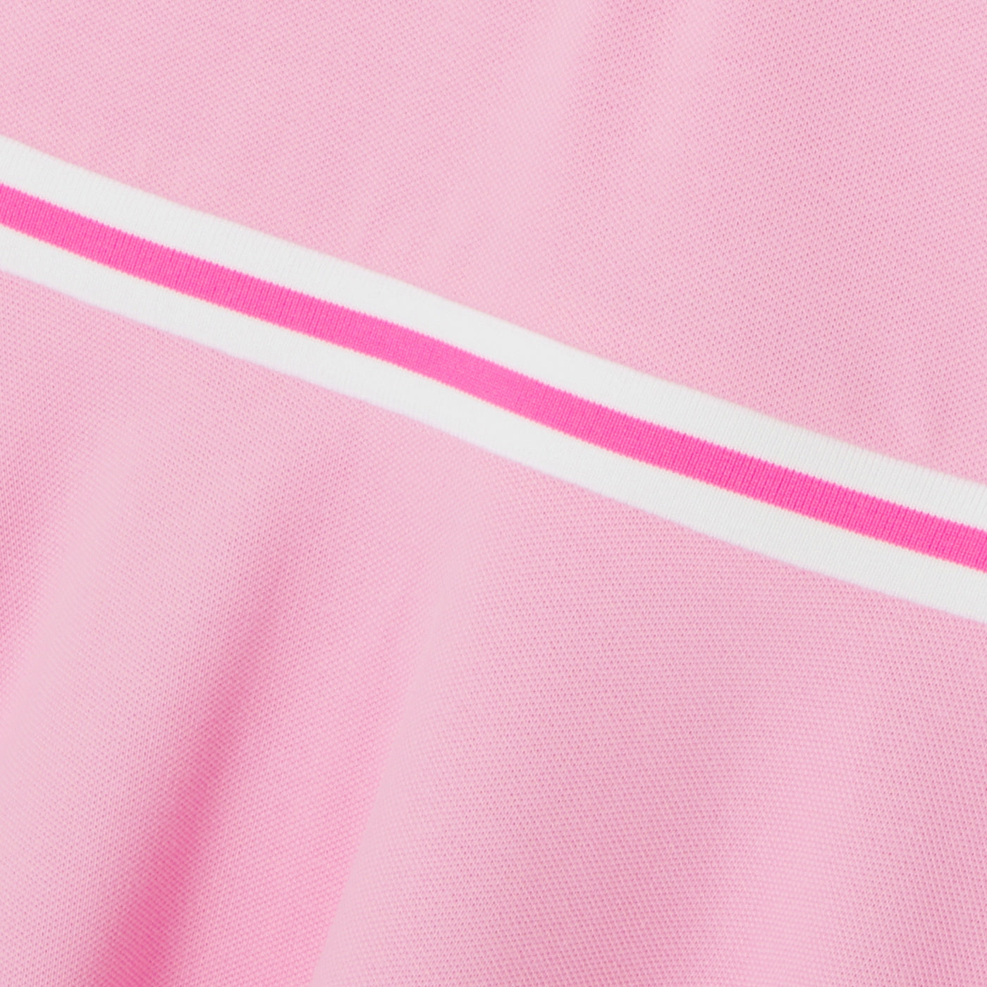 Girl piqué knit dress - rose