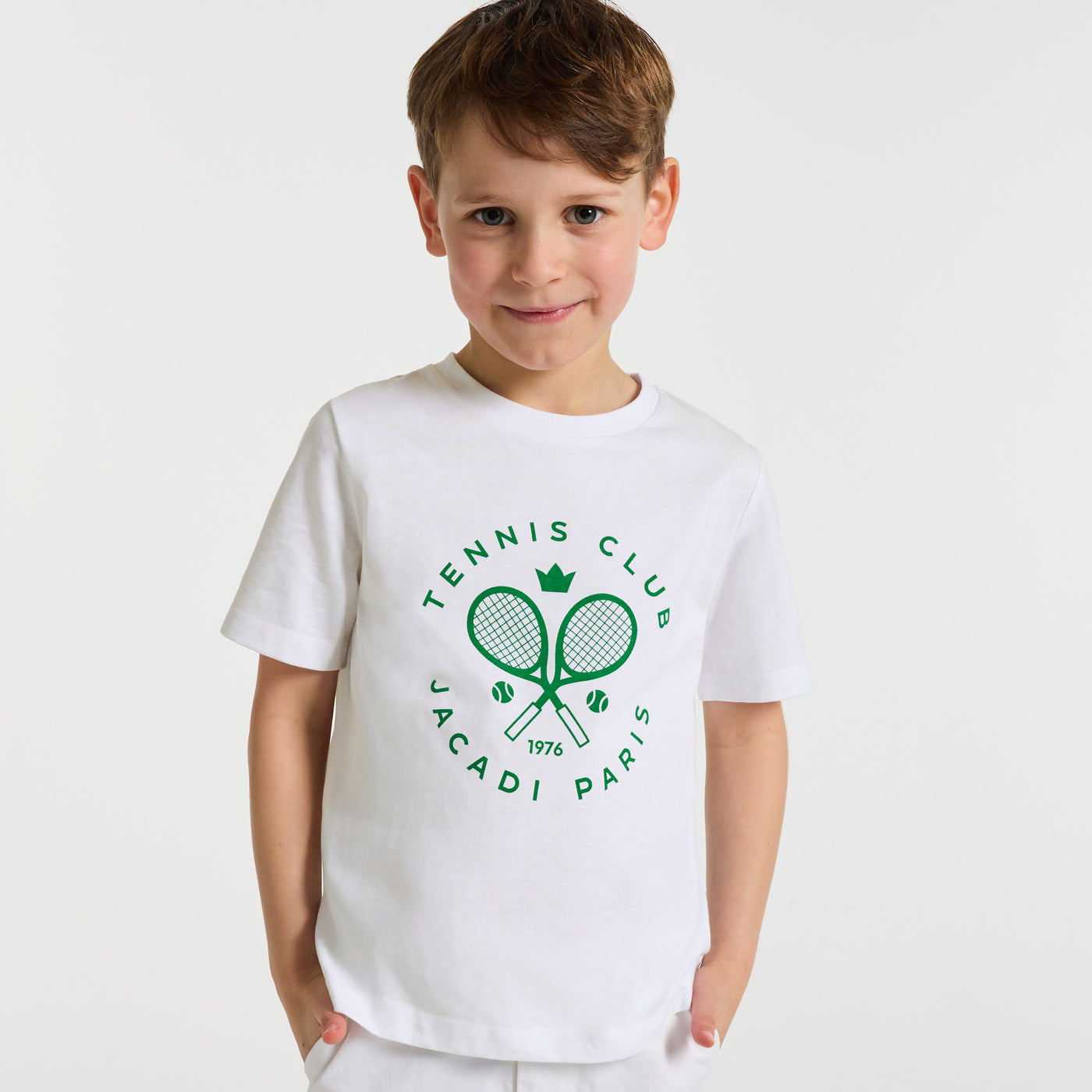 Child cotton T-shirt - blanc jacadi