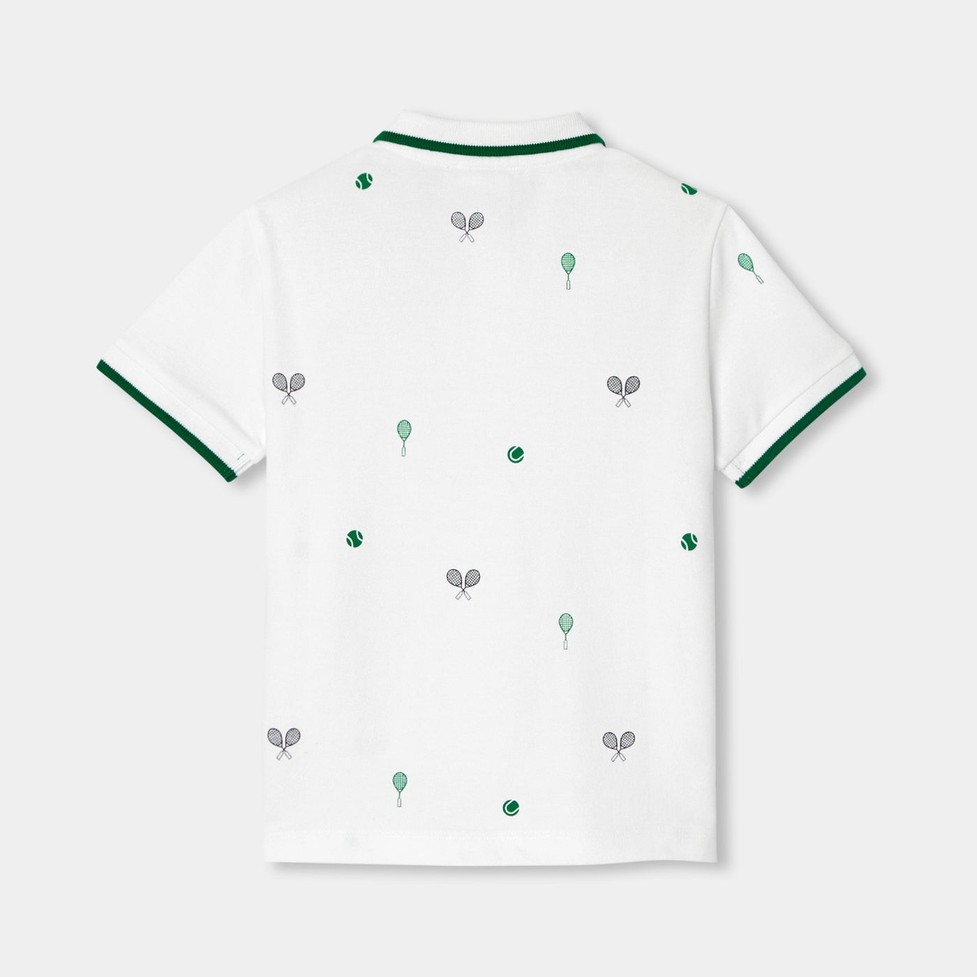 Boy cotton piqué polo shirt - blanc jacadi
