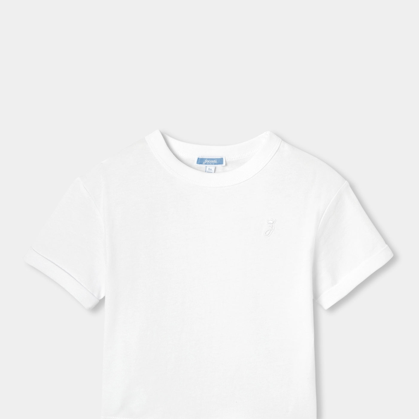 Girl boxy-fit T-shirt - blanc jacadi