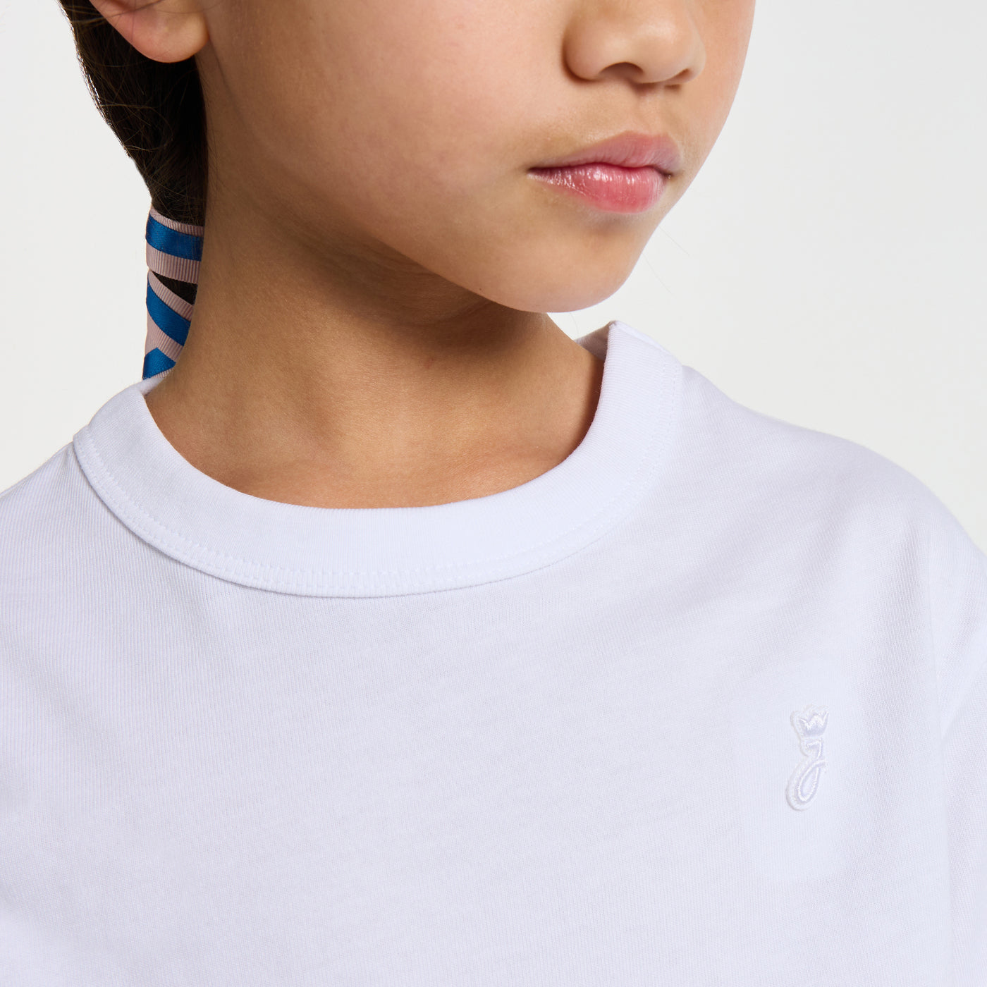 Girl boxy-fit T-shirt - blanc jacadi