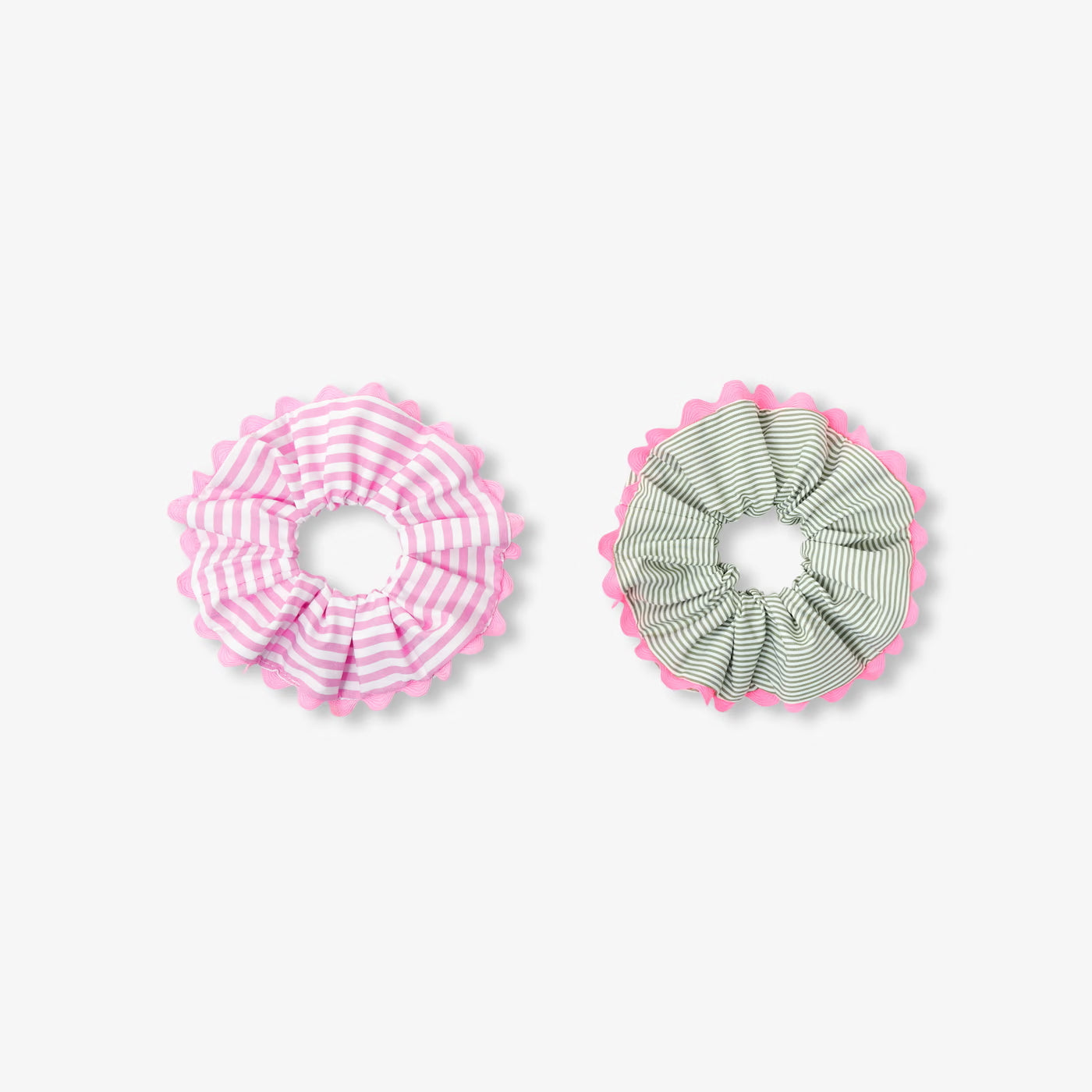 Girl pair of scrunchies - multico