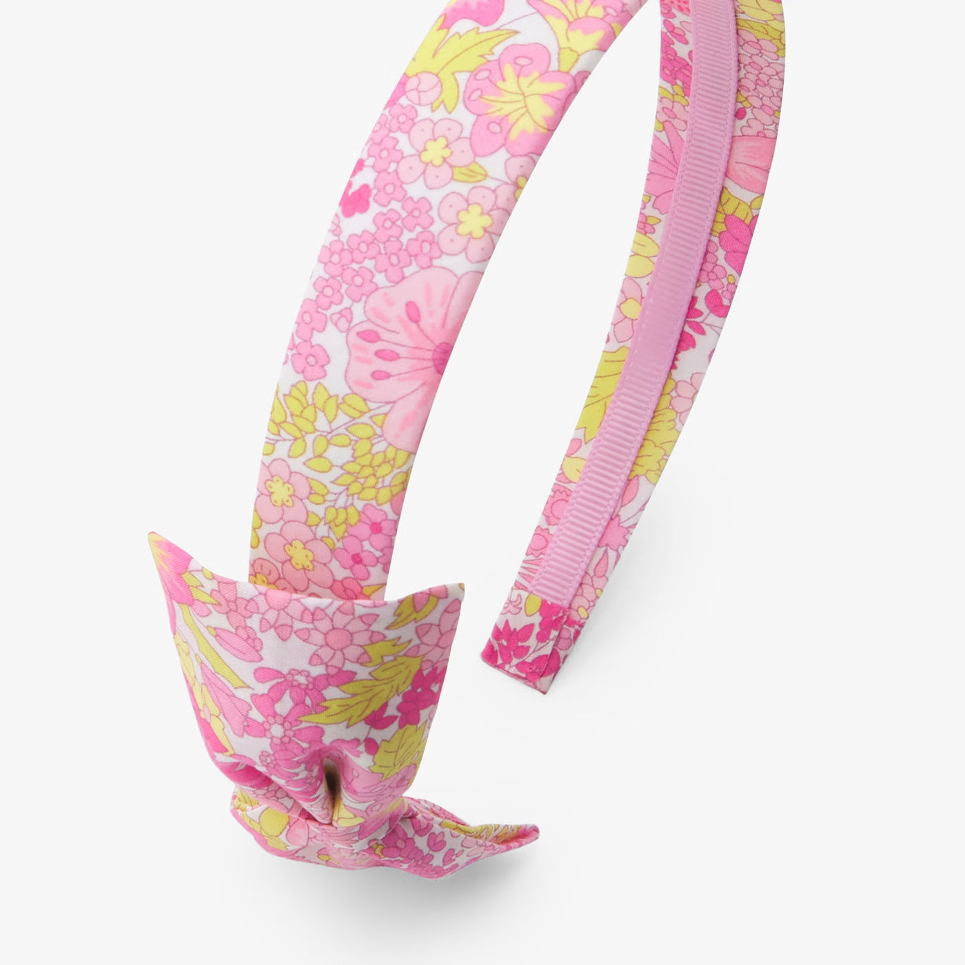 Girl Liberty fabric headband - jaune/multico
