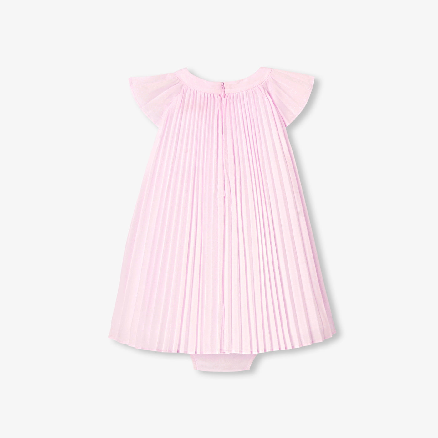 Baby girl ceremony dress - rose poudre jacadi
