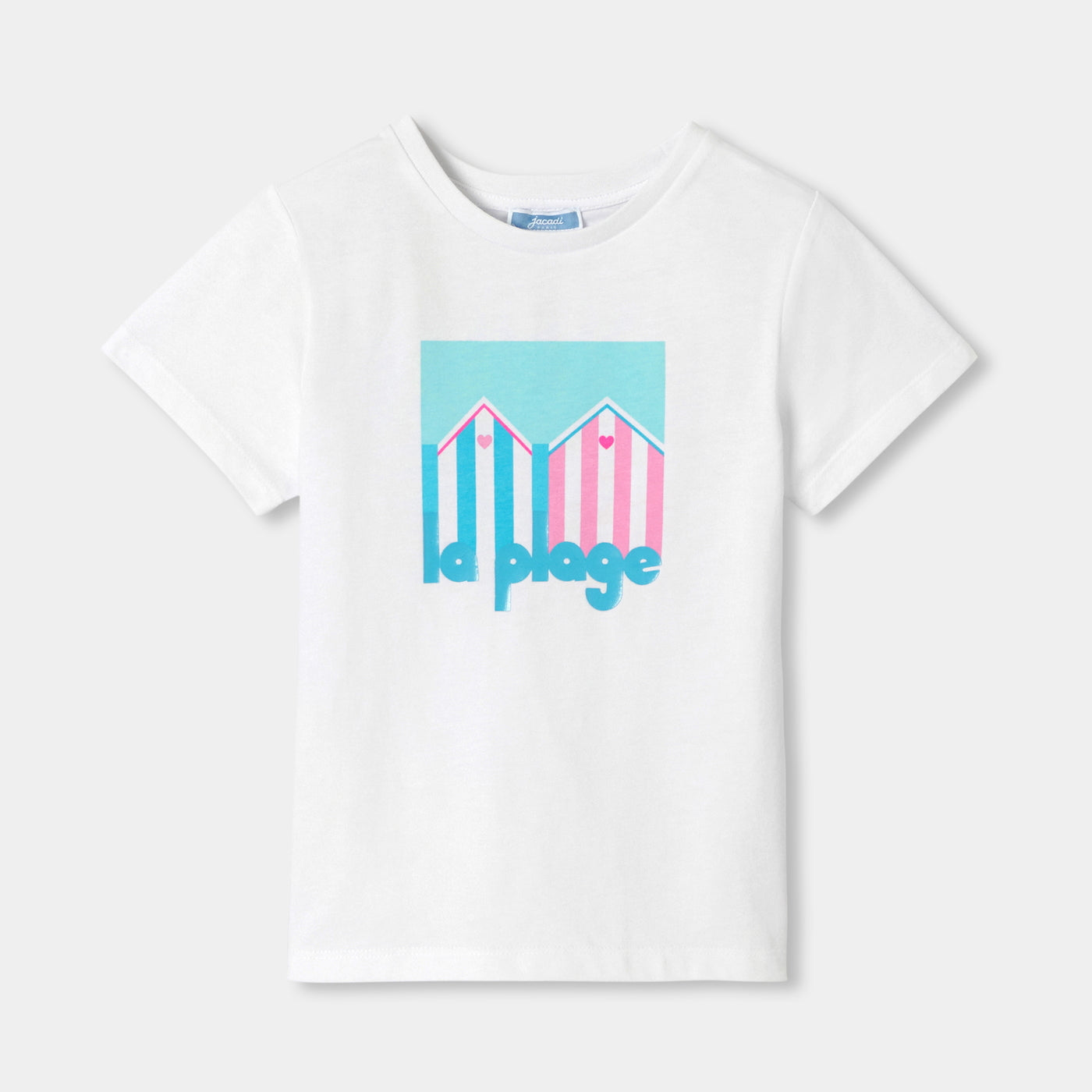 Girl cotton T-shirt - blanc jacadi