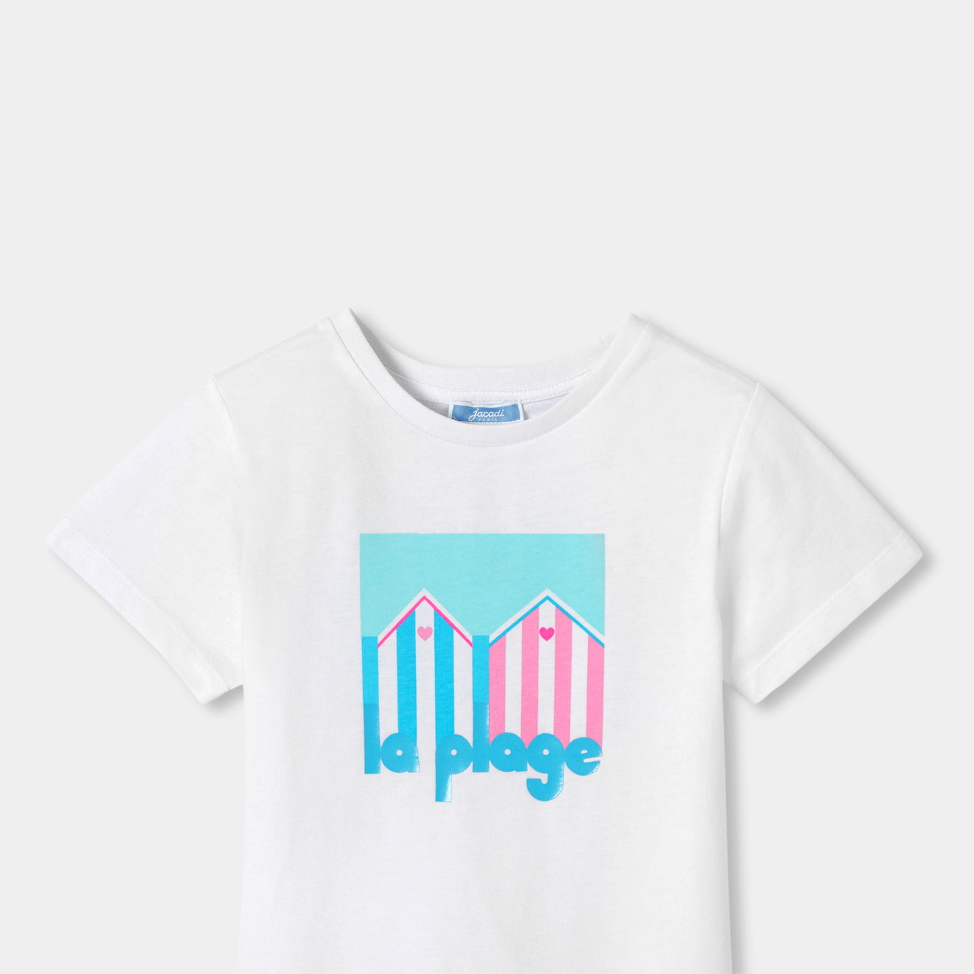 Girl cotton T-shirt - blanc jacadi