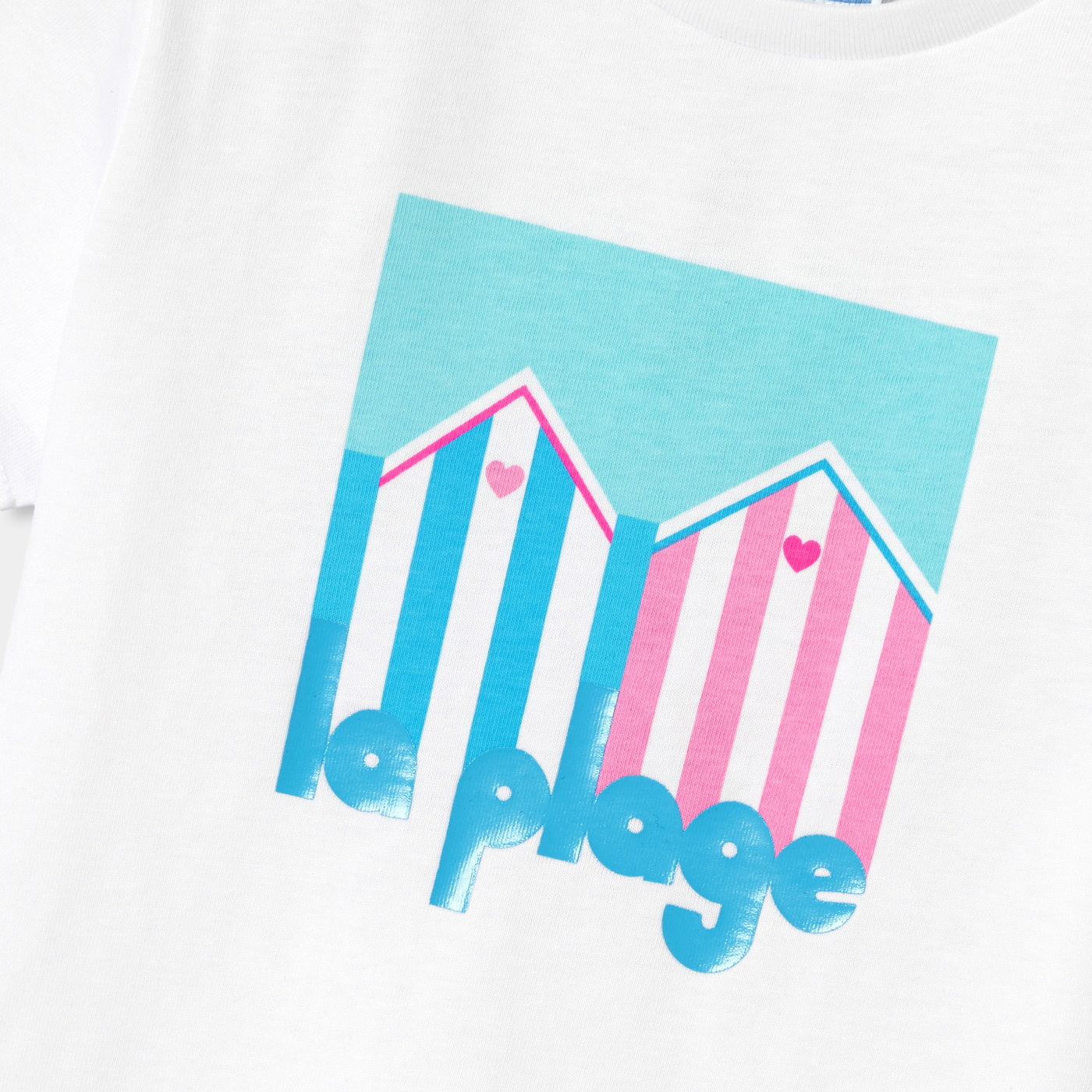 Girl cotton T-shirt - blanc jacadi