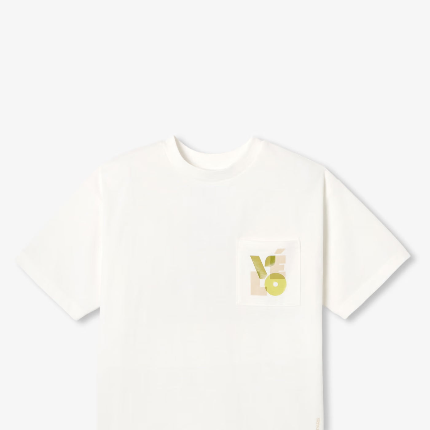 Boy oversized T-shirt - blanc doux jacadi