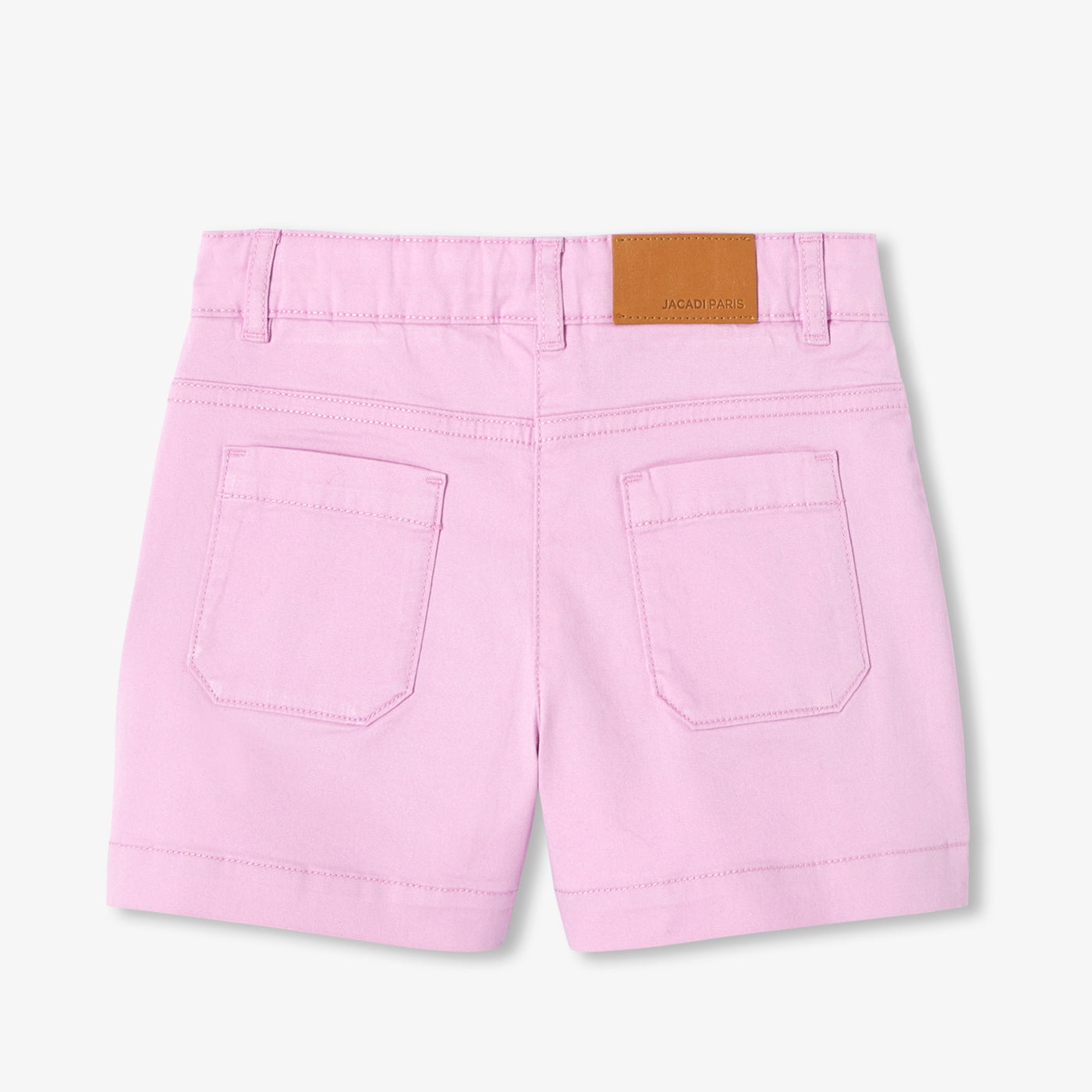Girl twill shorts - lilas