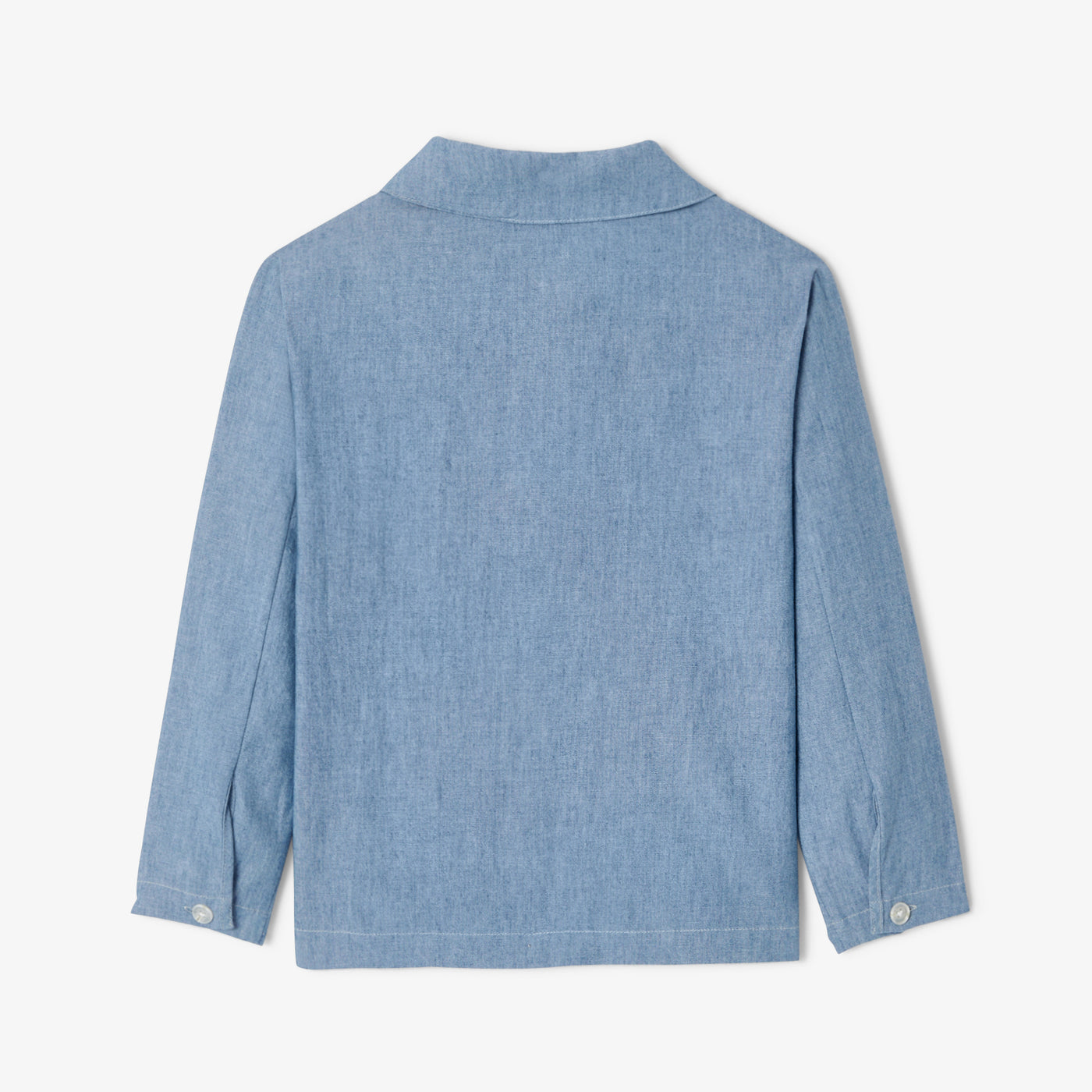 Child chambray sailor shirt - chambray