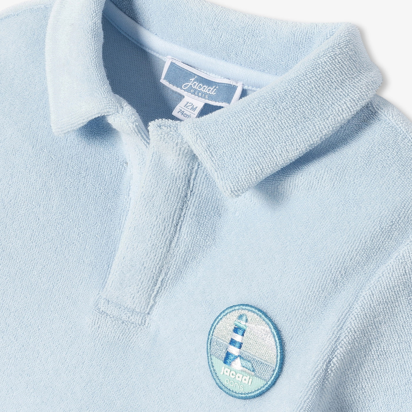 Baby boy terry cotton shorts set - baltique