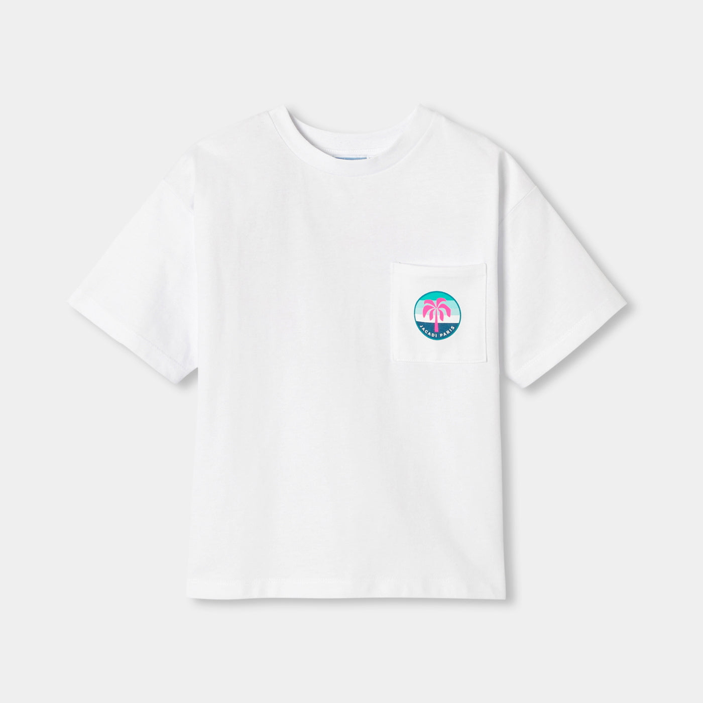 Boy cotton T-shirt - blanc jacadi